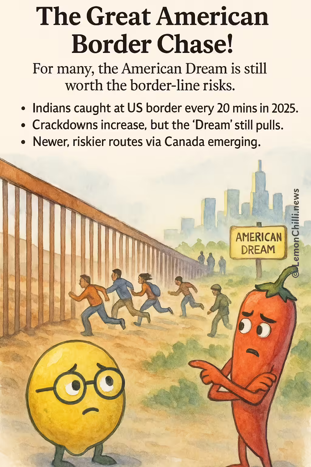 The Great American Border Chase!