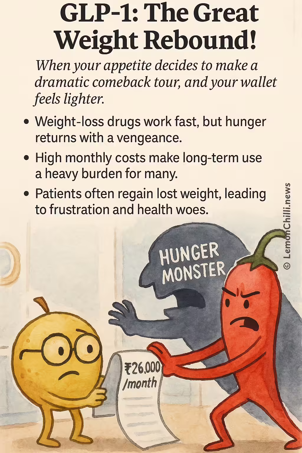 GLP-1: The Great Weight Rebound!