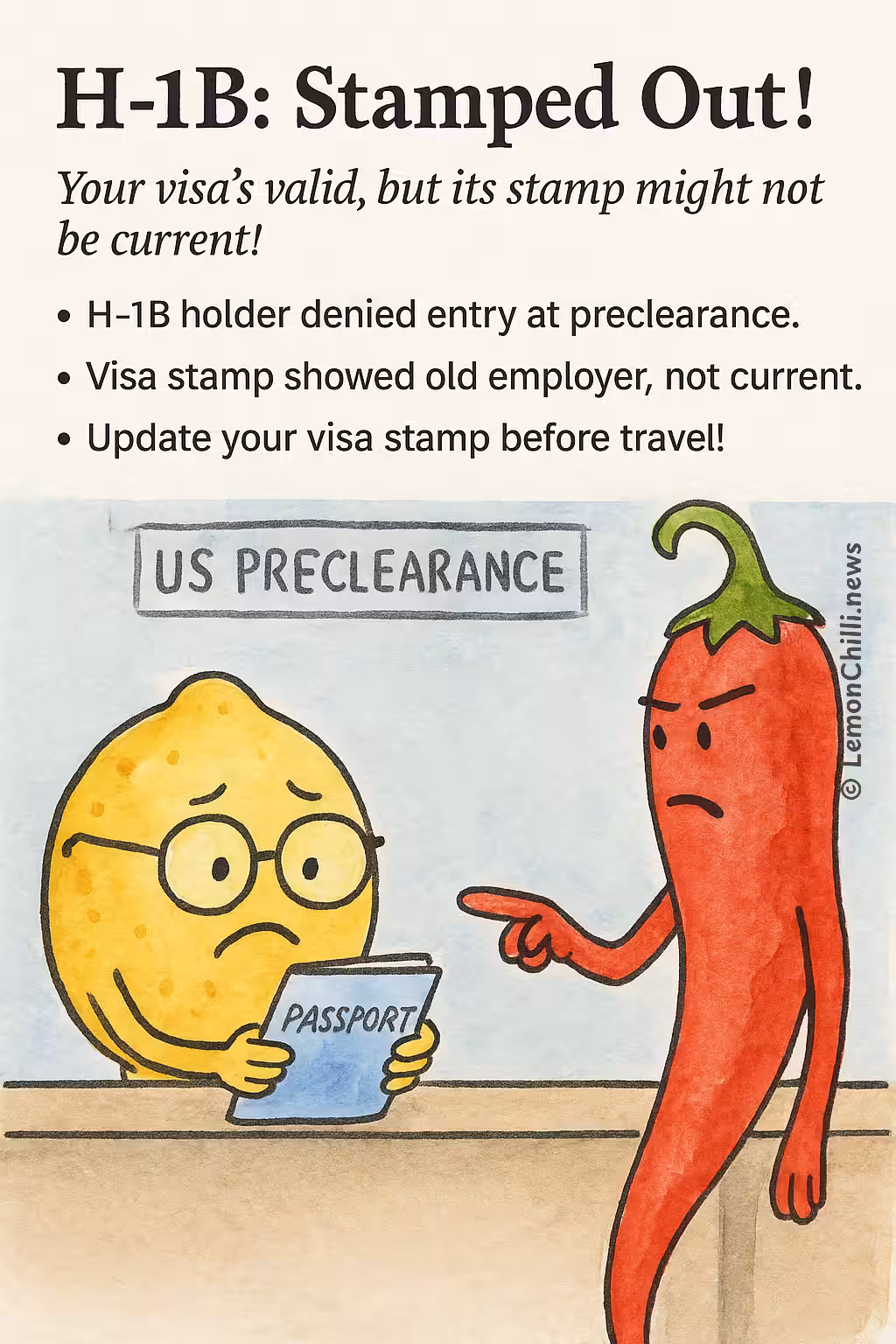 H-1B: Stamped Out!