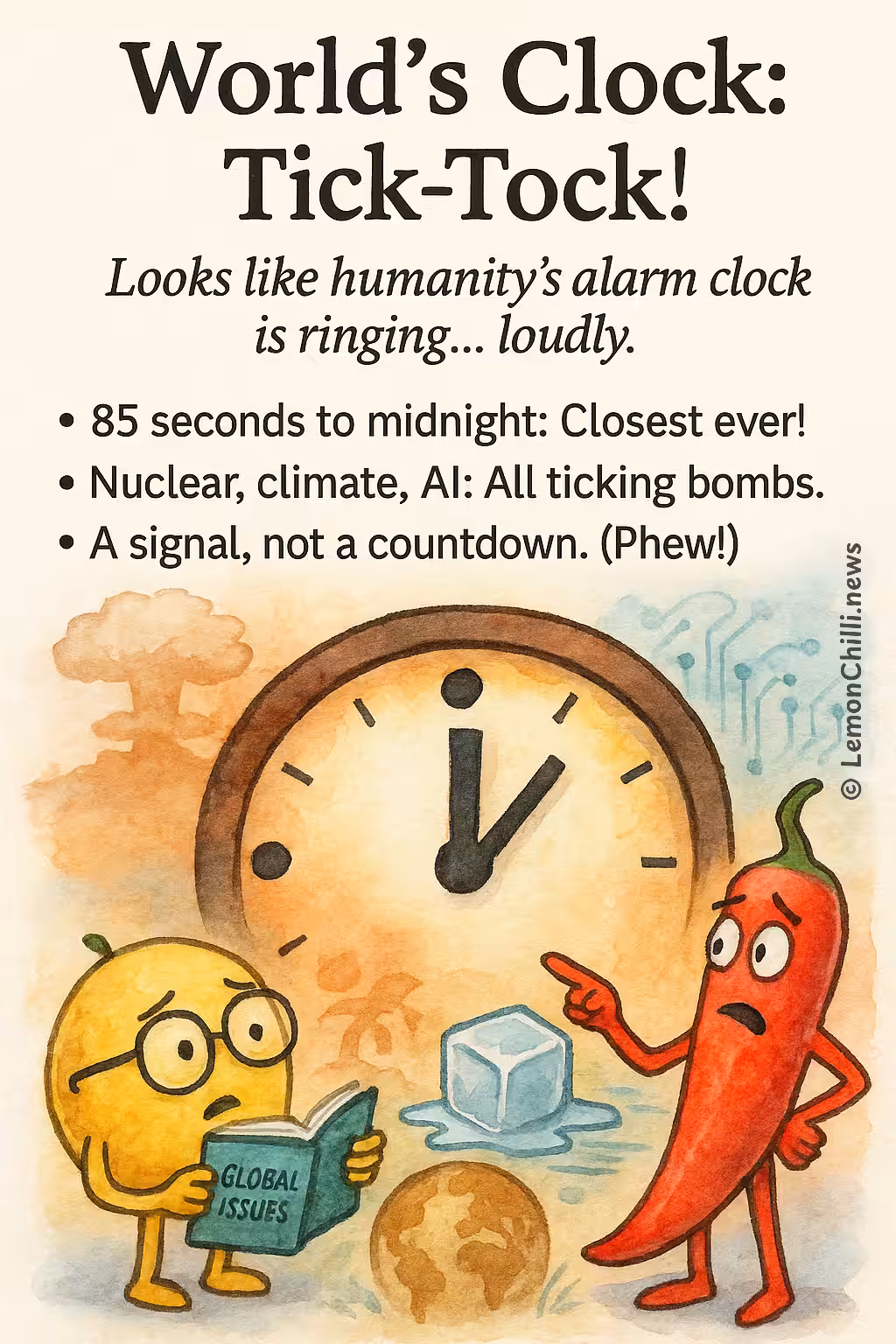 World's Clock: Tick-Tock!