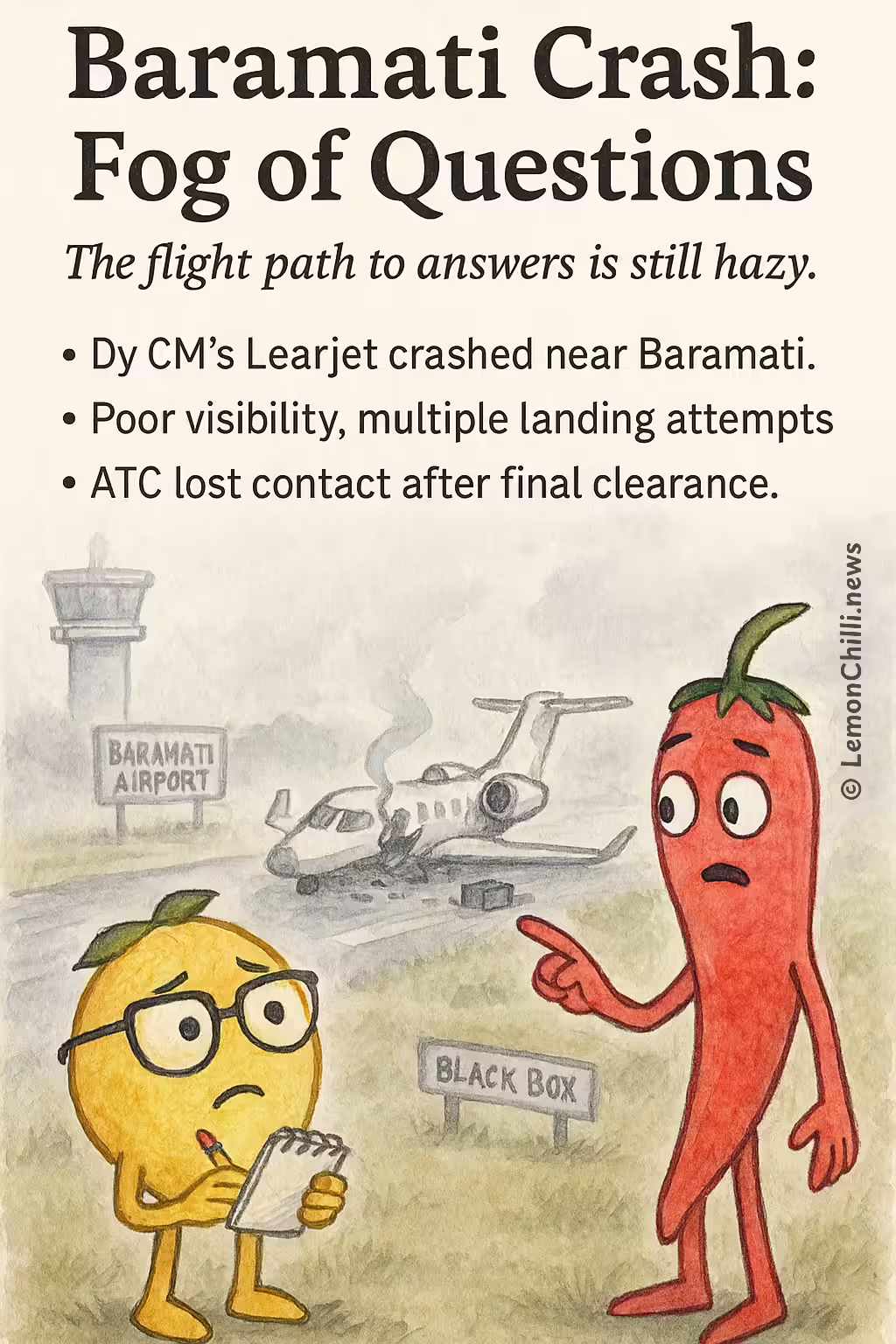 Baramati Crash: Fog of Questions