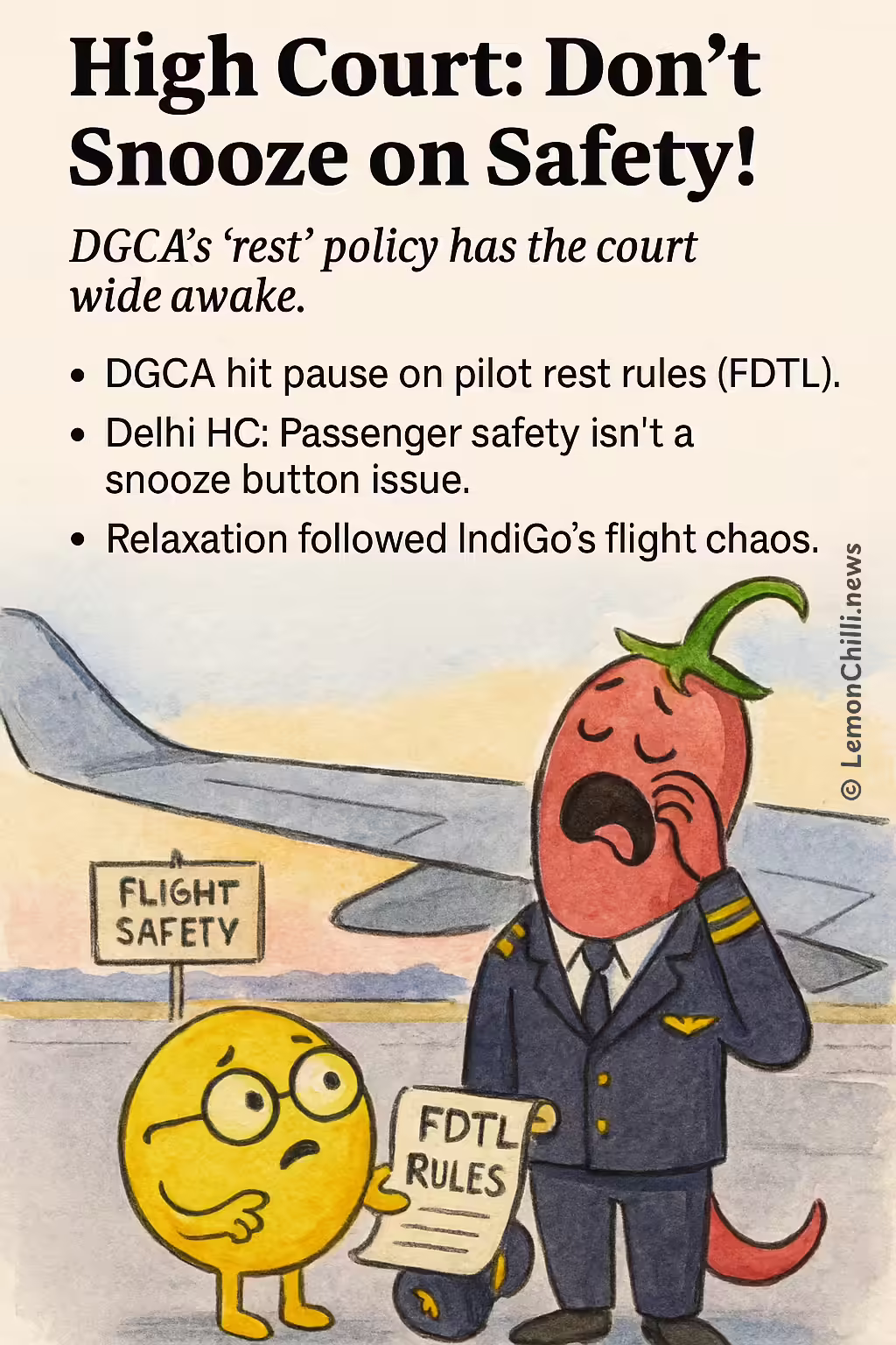 High Court: Don't Snooze on Safety!