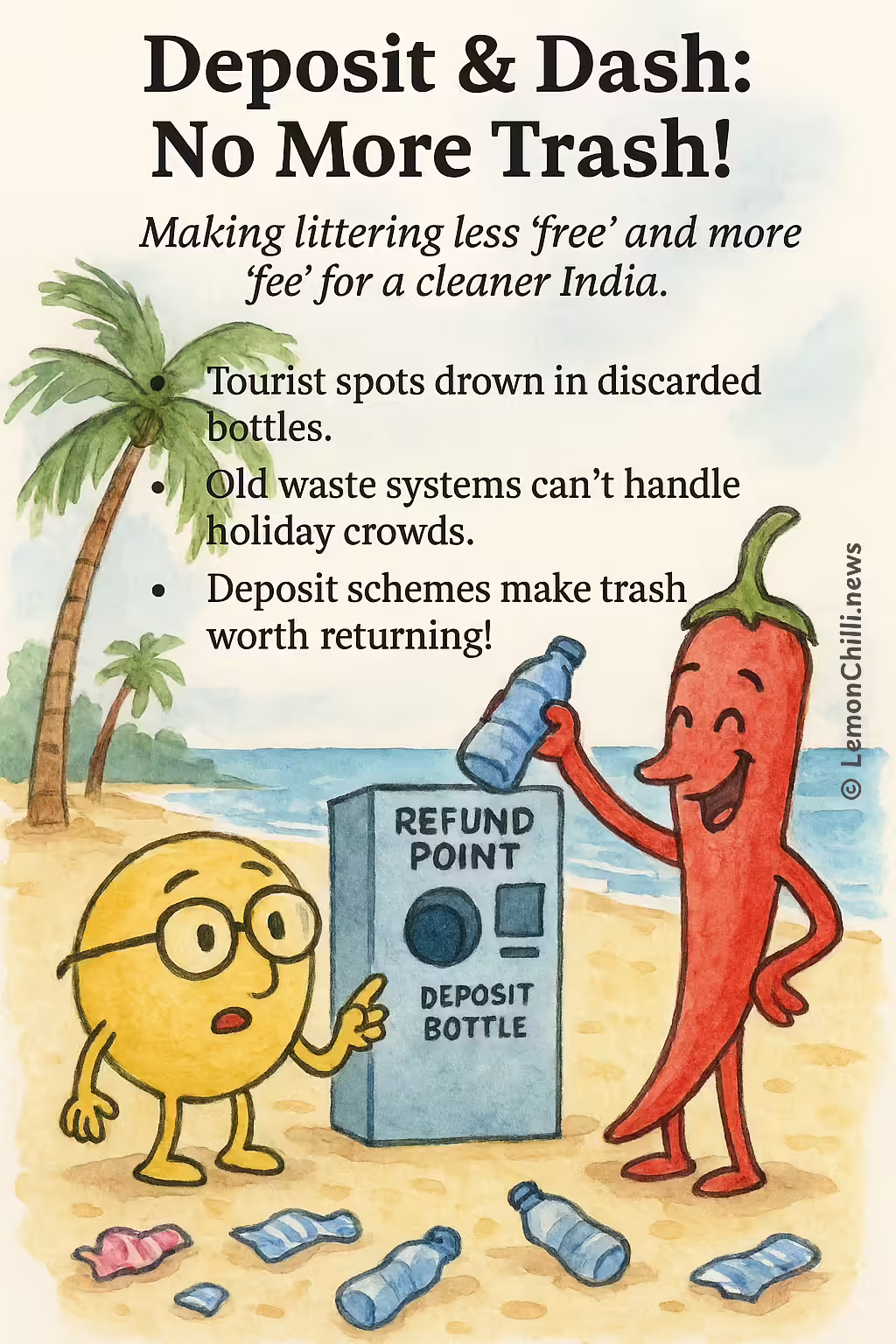 Deposit & Dash: No More Trash!