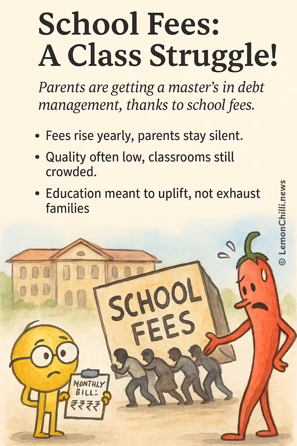 School Fees: A Class Struggle!