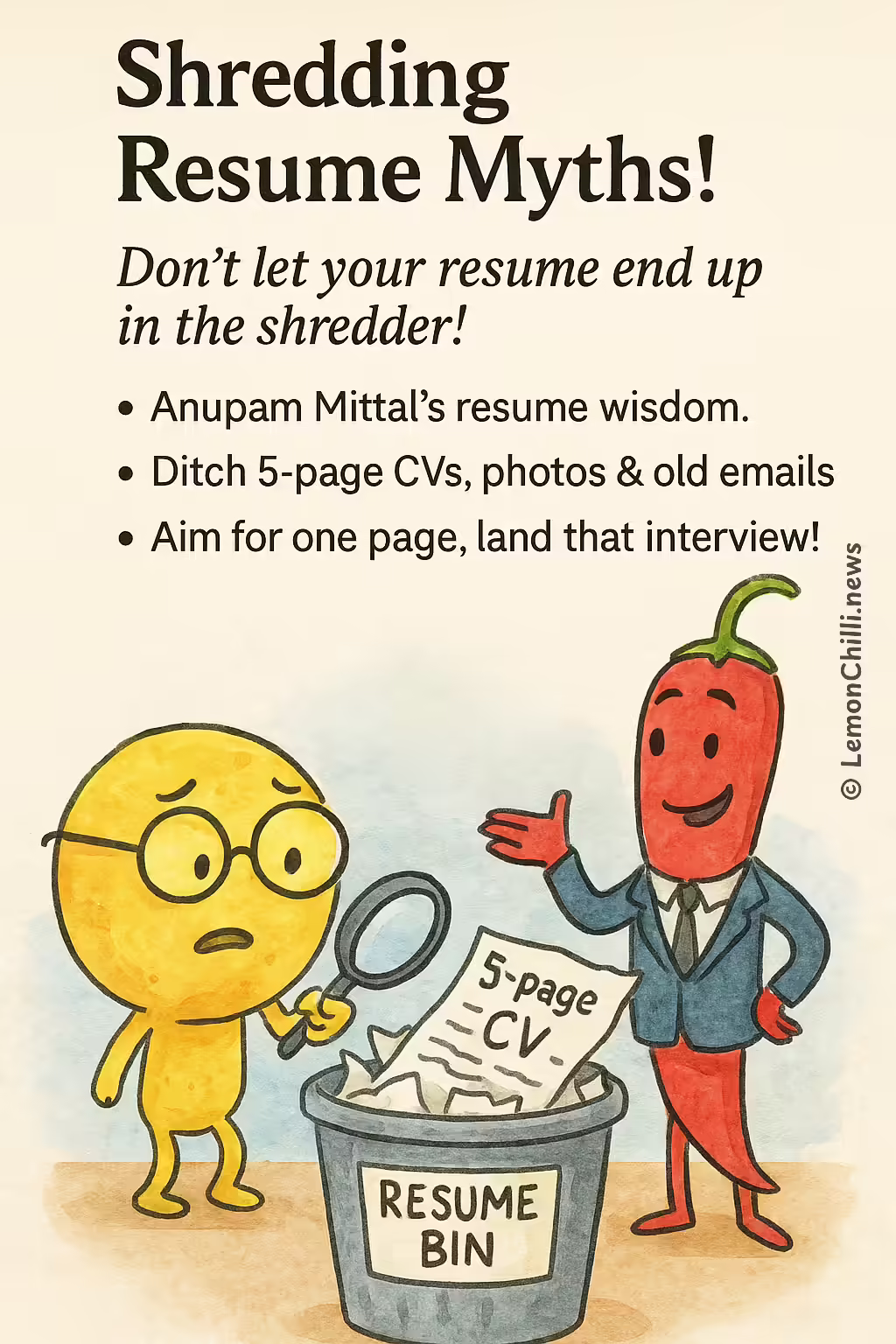 Shredding Resume Myths!