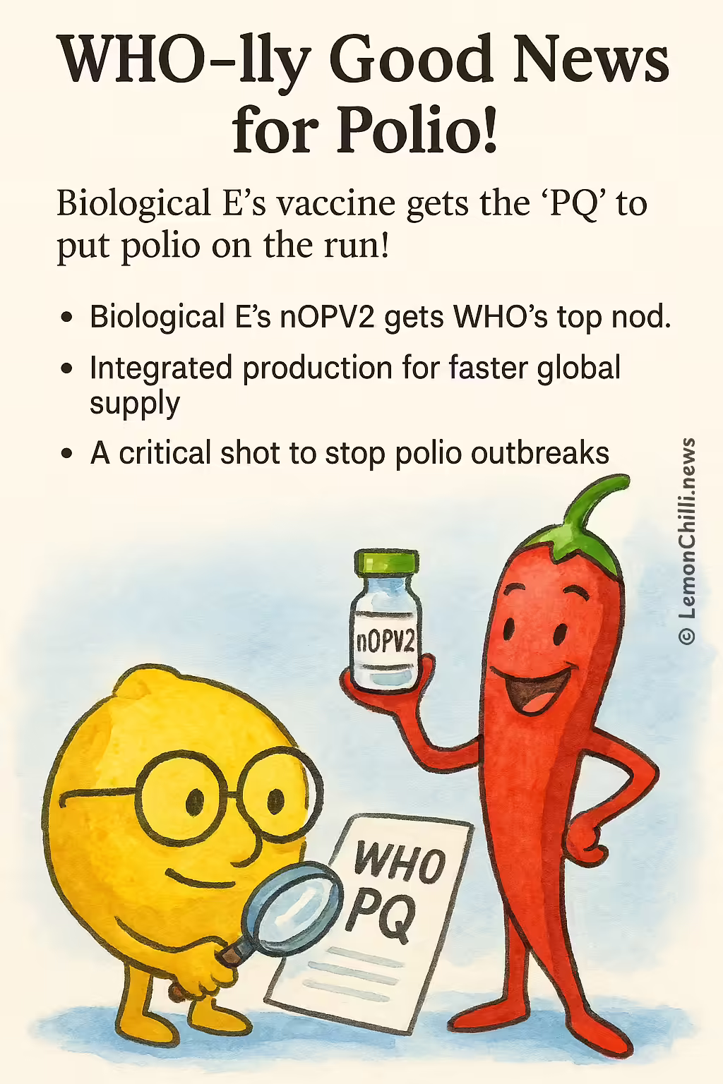 WHO-lly Good News for Polio!
