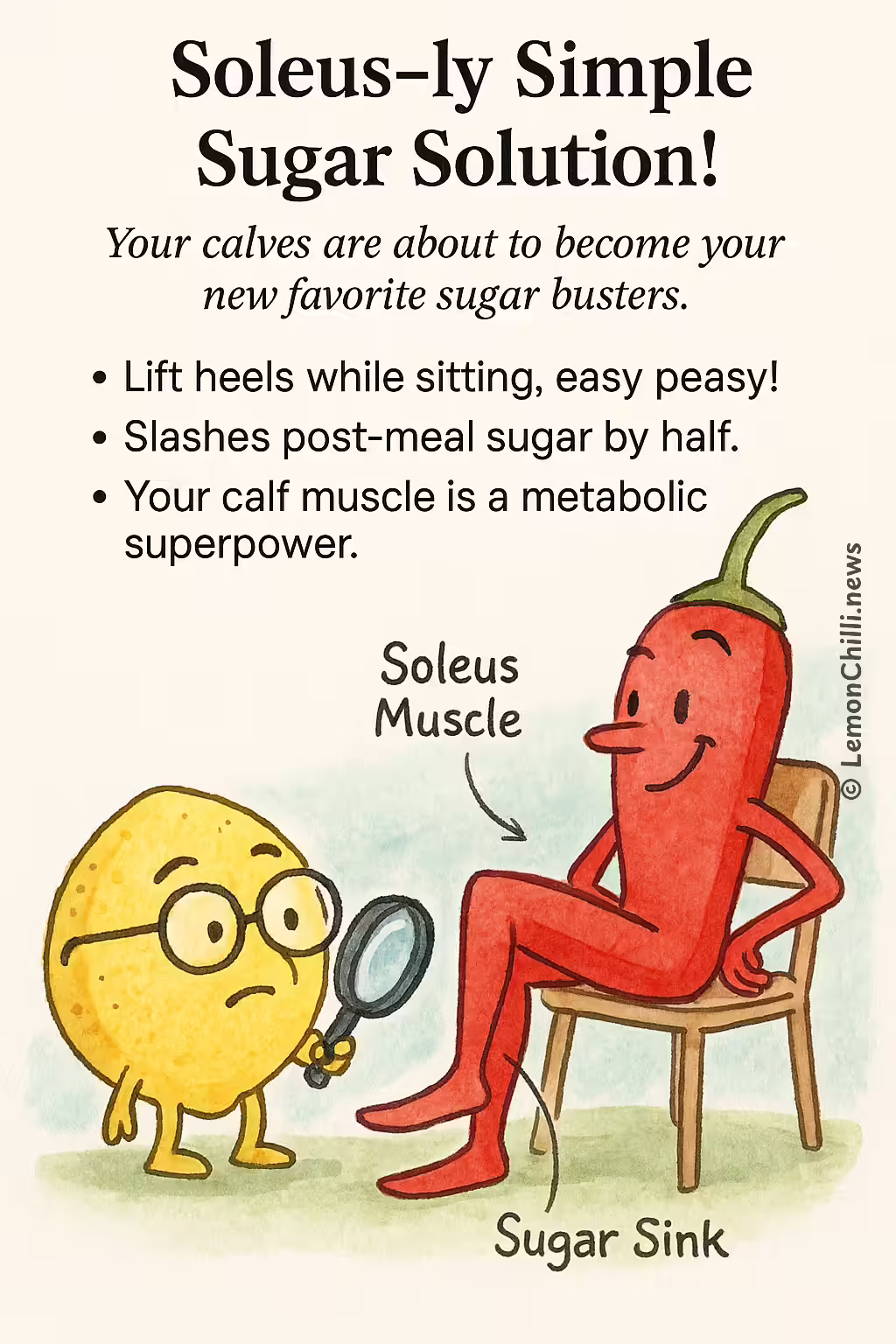 Soleus-ly Simple Sugar Solution!