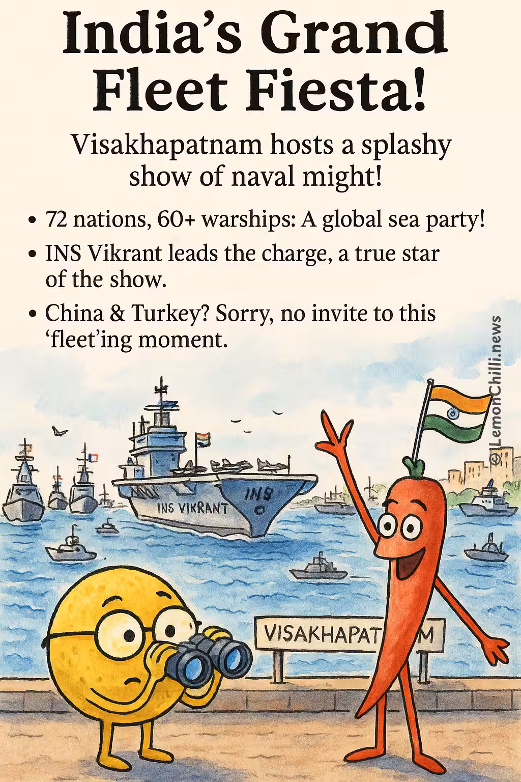 India's Grand Fleet Fiesta!