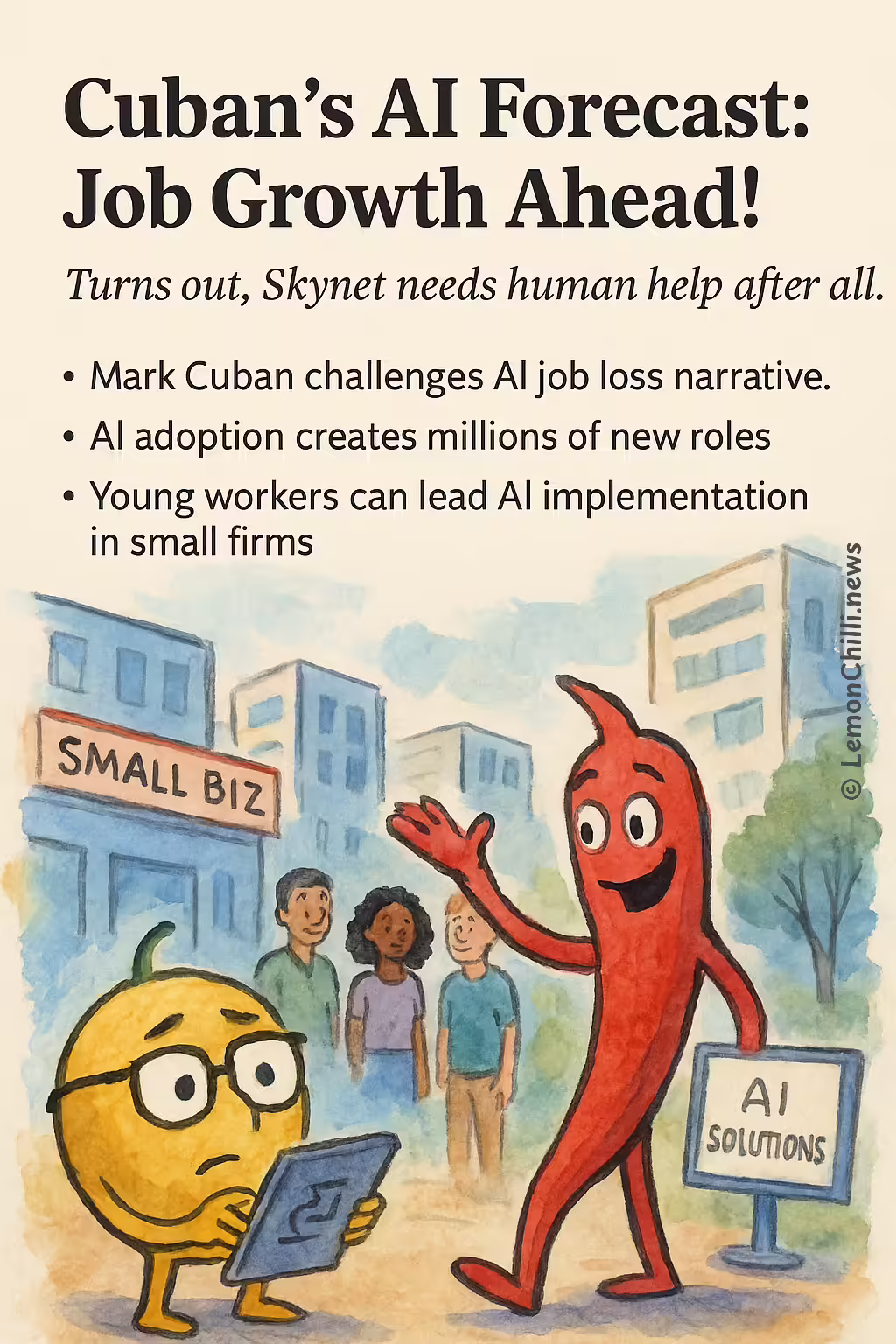Cuban's AI Forecast: Job Growth Ahead!