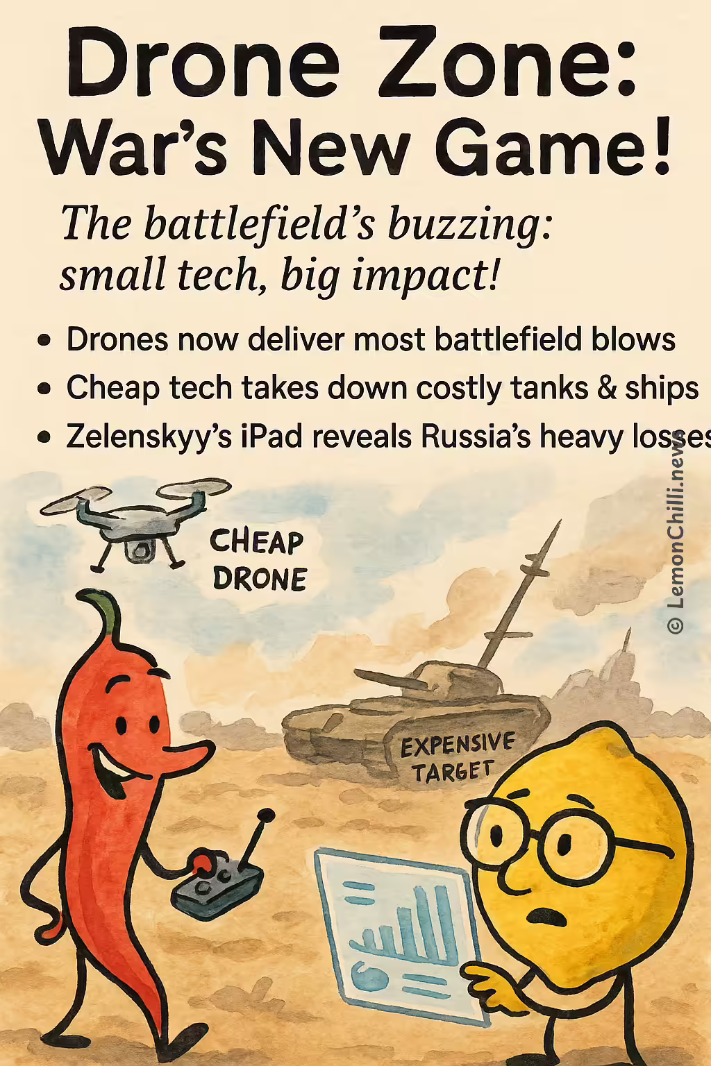 Drone Zone: War's New Game!