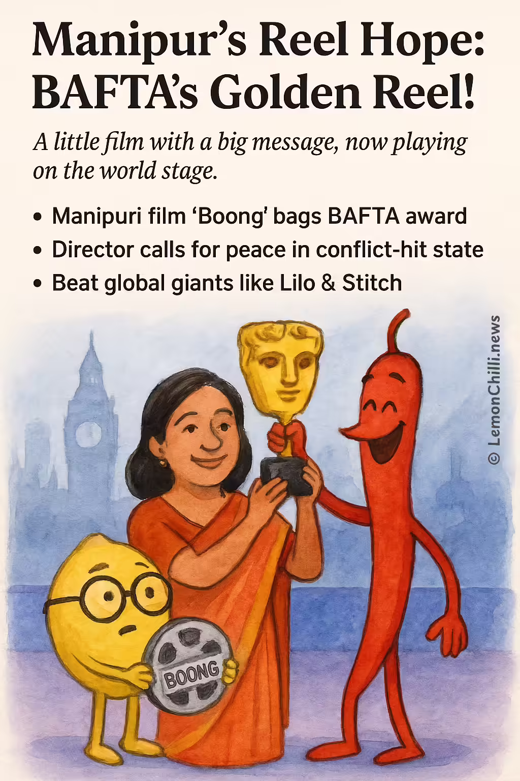 Manipur's Reel Hope: BAFTA's Golden Reel!