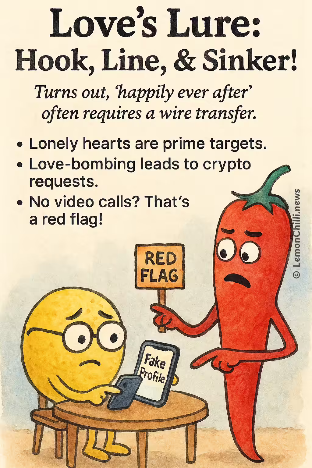 Love's Lure: Hook, Line, & Sinker!