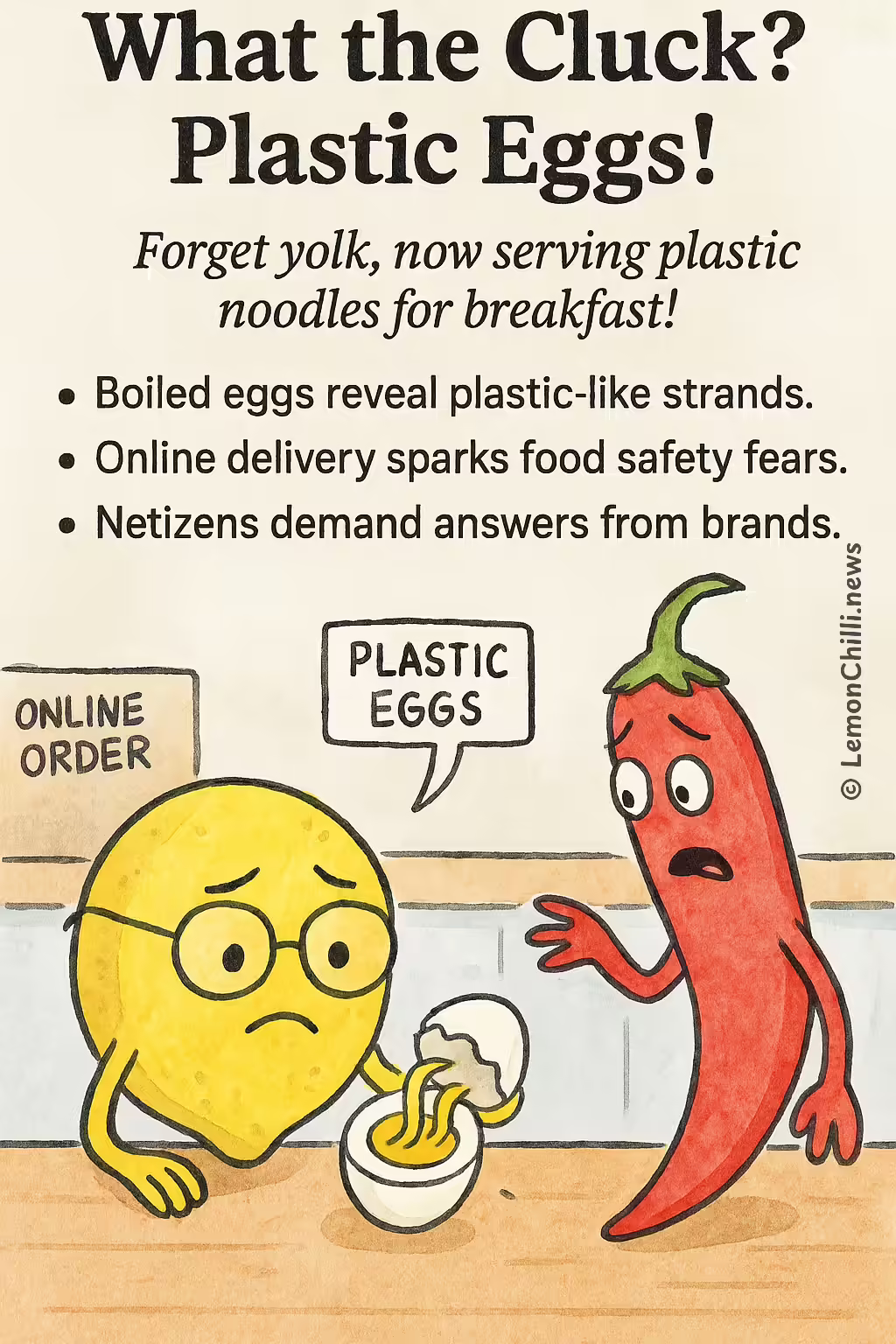 What the Cluck? Plastic Eggs!