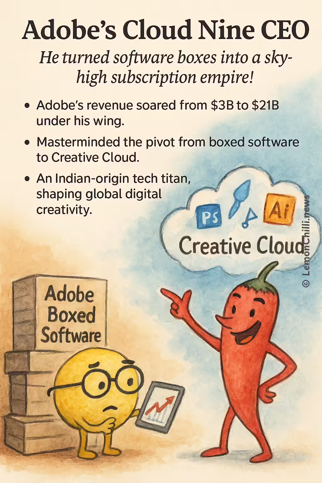Adobe's Cloud Nine CEO