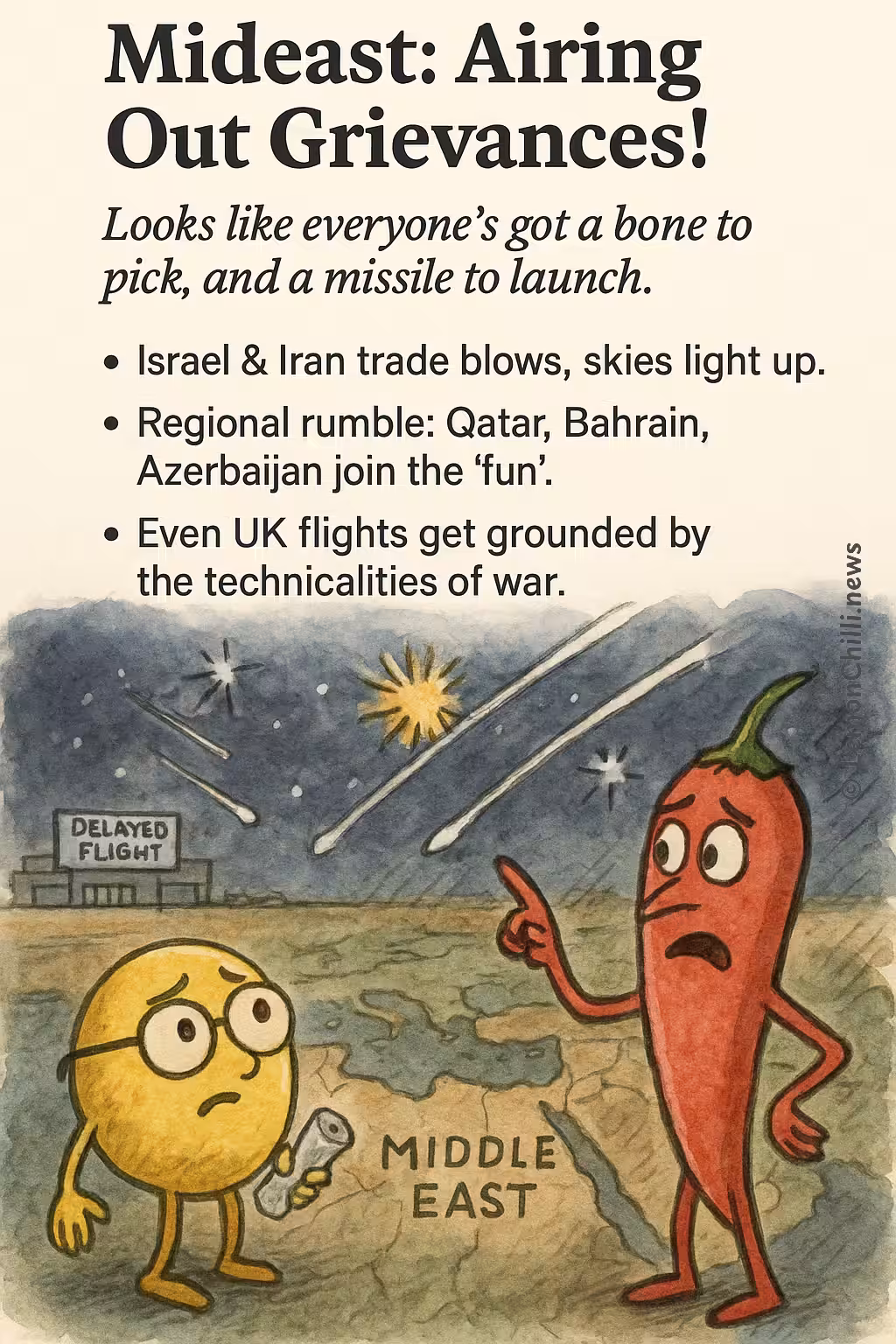 Mideast: Airing Out Grievances!