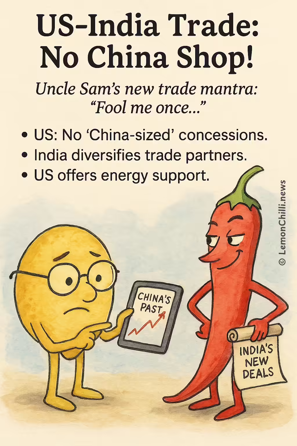 US-India Trade: No China Shop!