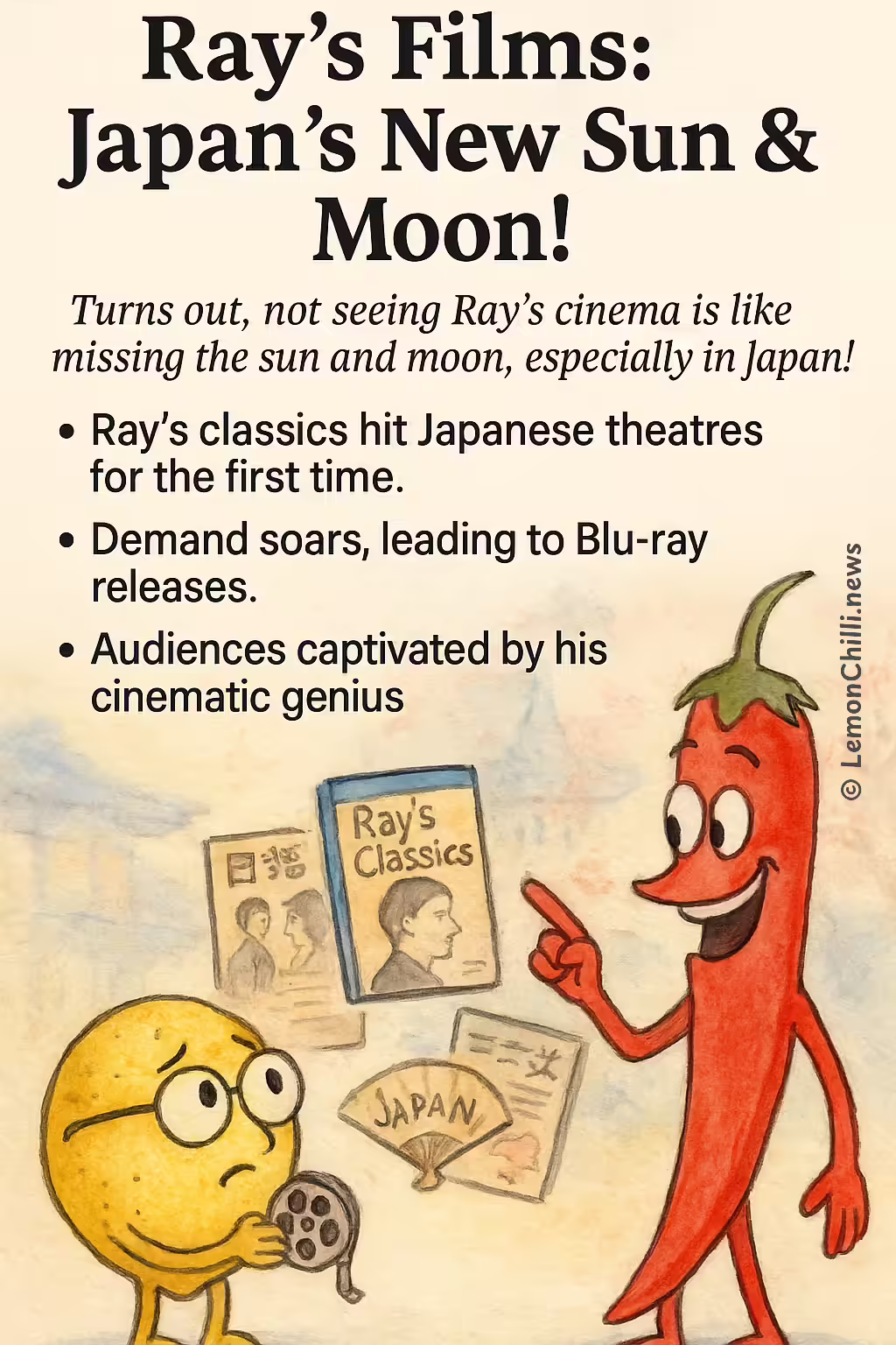 Ray's Films: Japan's New Sun & Moon!