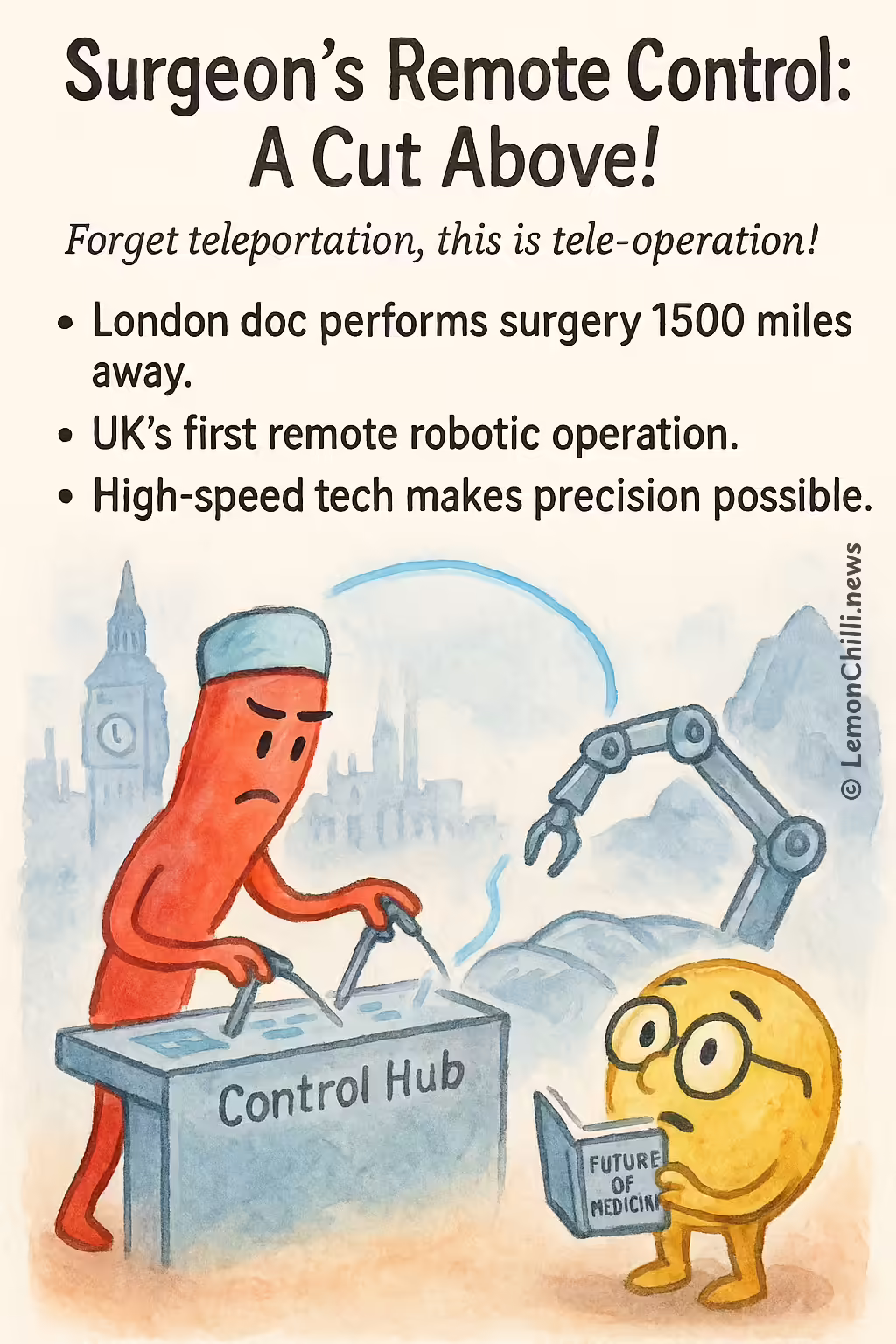 Surgeon's Remote Control: A Cut Above!