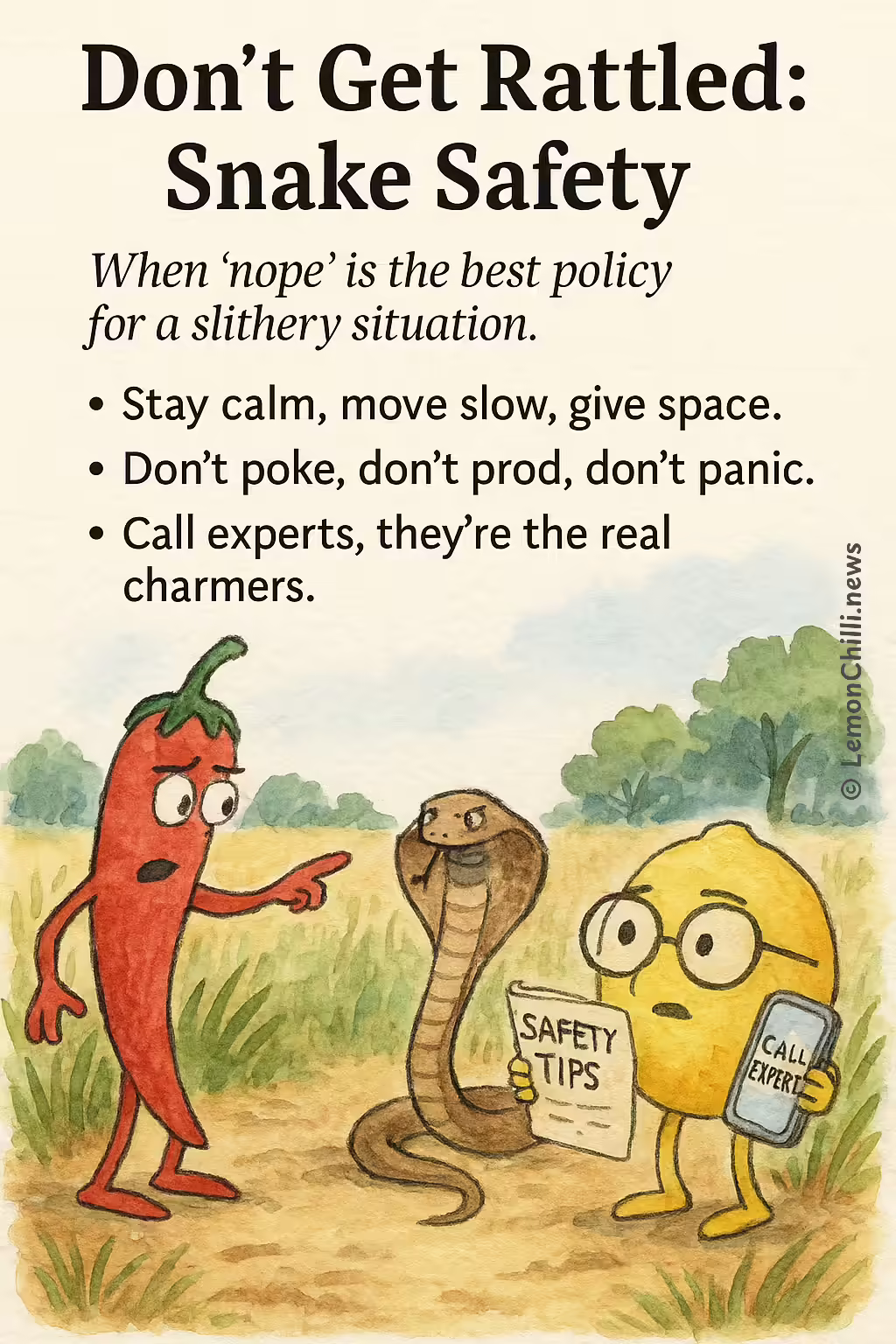 Don't Get Rattled: Snake Safety!