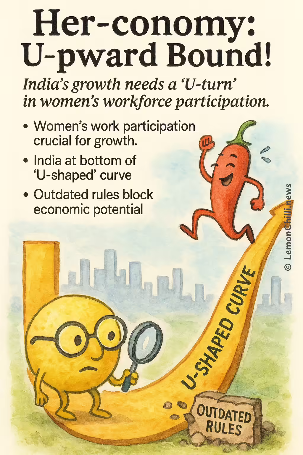 Her-conomy: U-pward Bound!