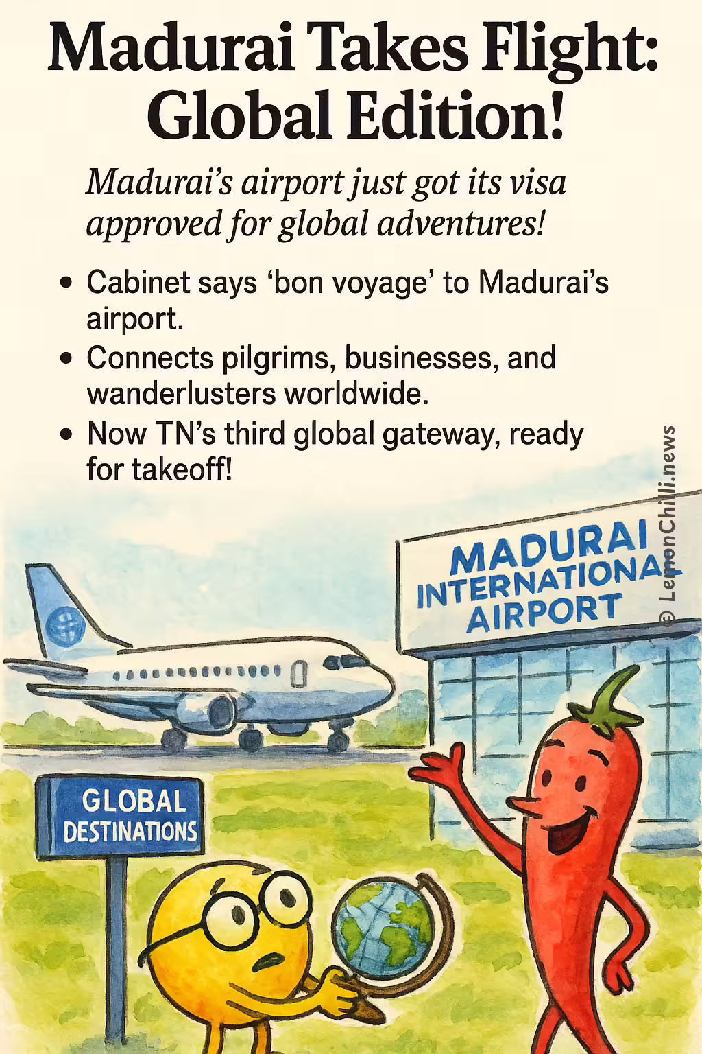 Madurai Takes Flight: Global Edition!