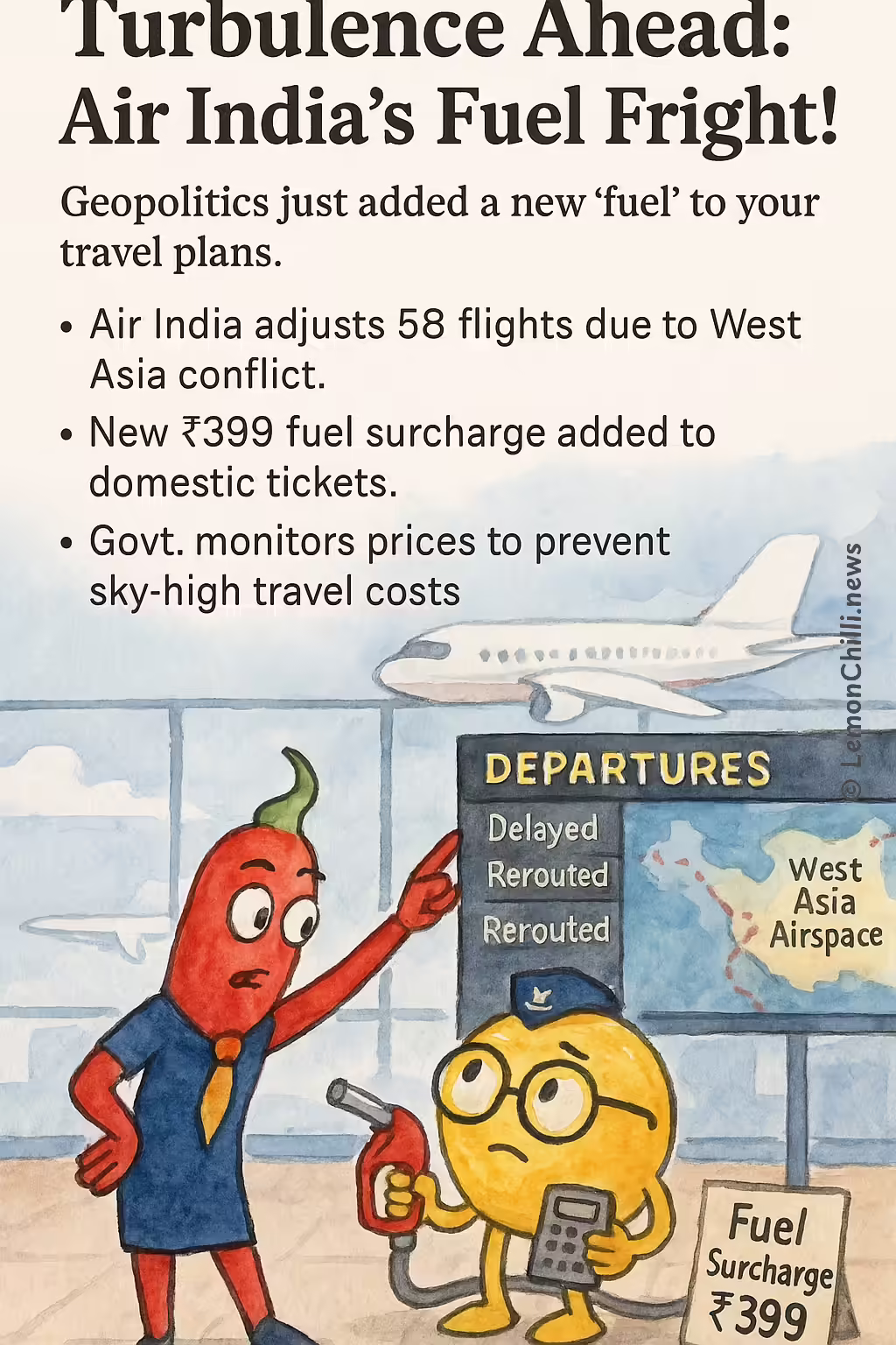 Turbulence Ahead: Air India's Fuel Fright!