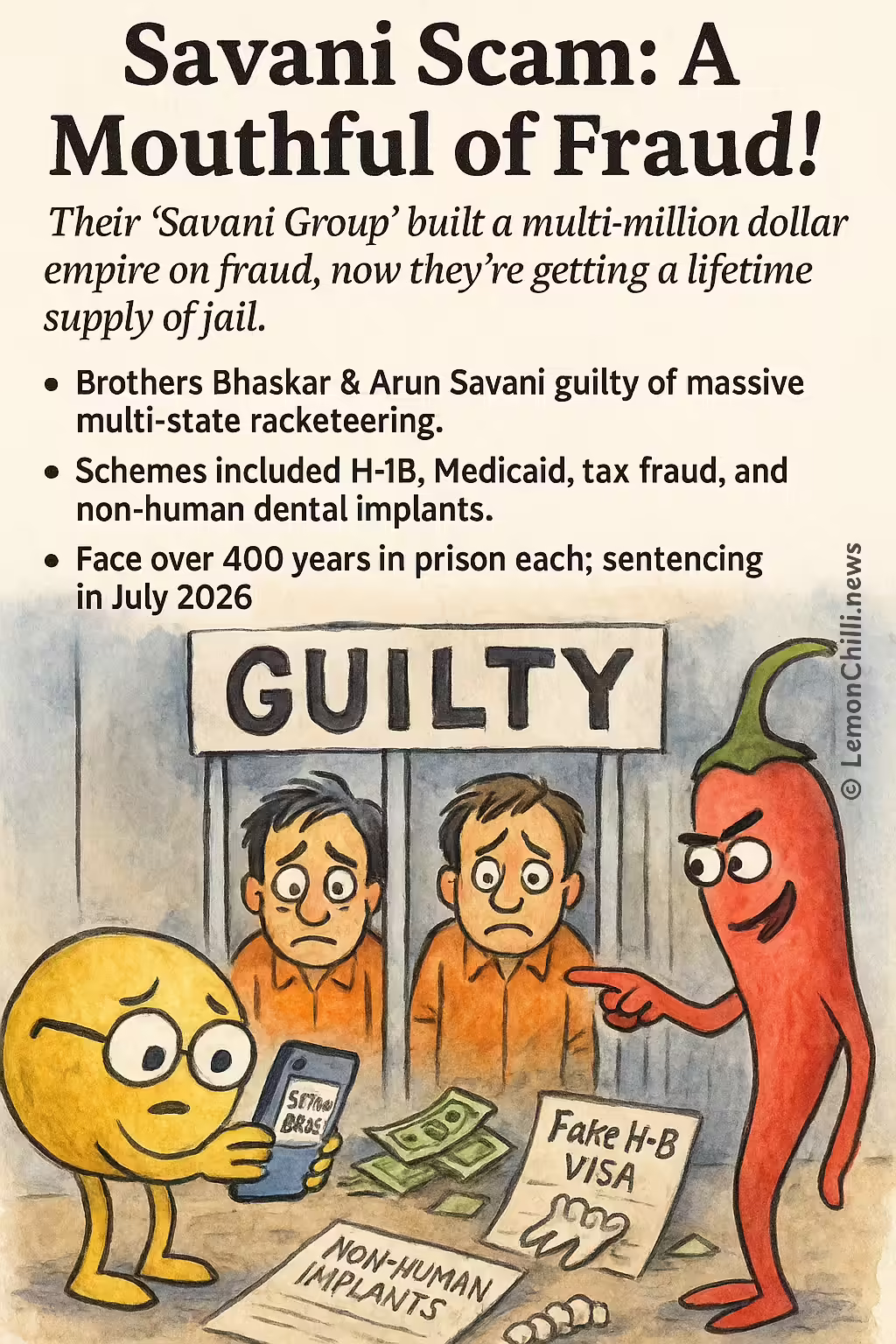 Savani Scam: A Mouthful of Fraud!