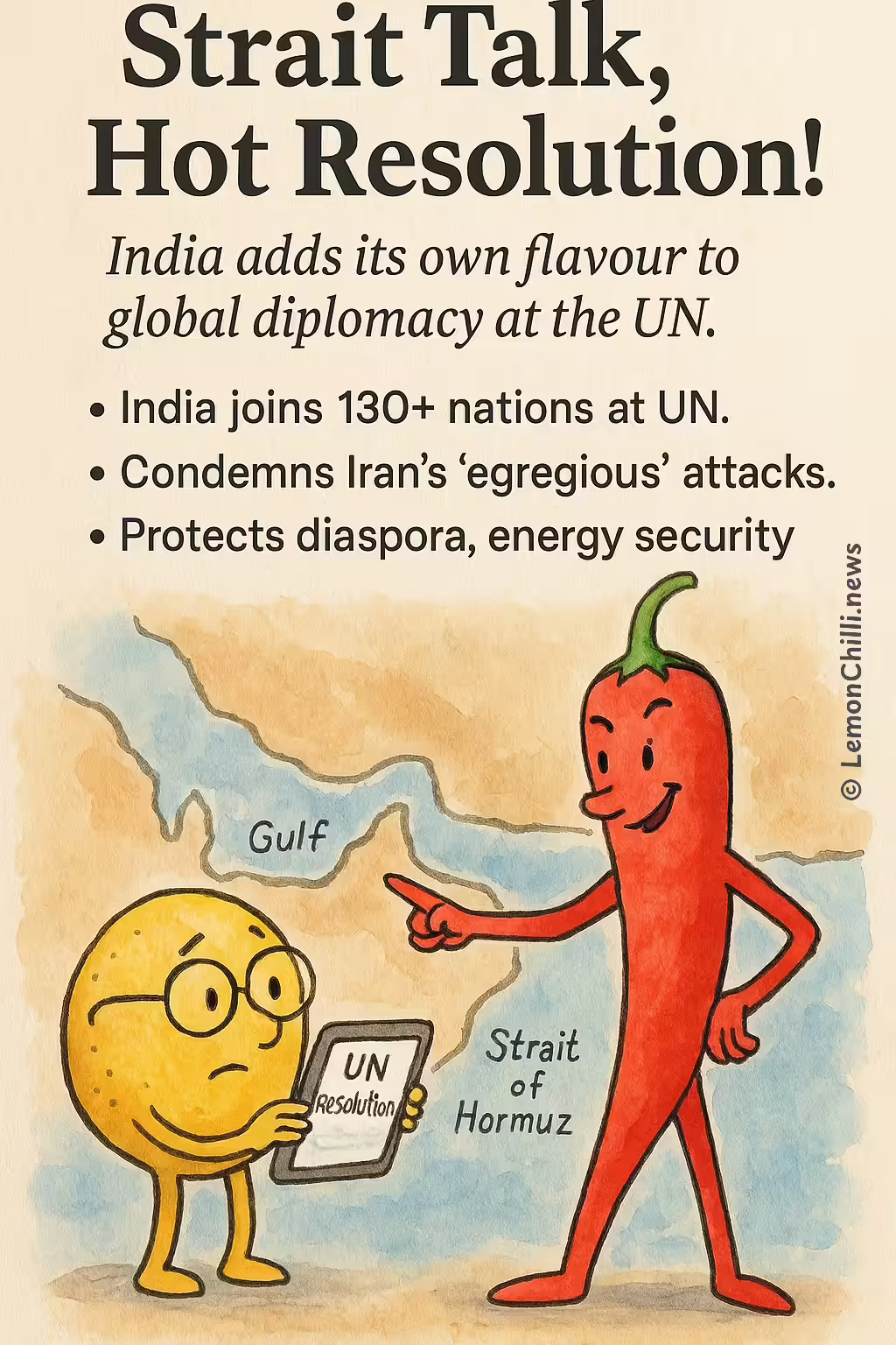 Strait Talk, Hot Resolution!