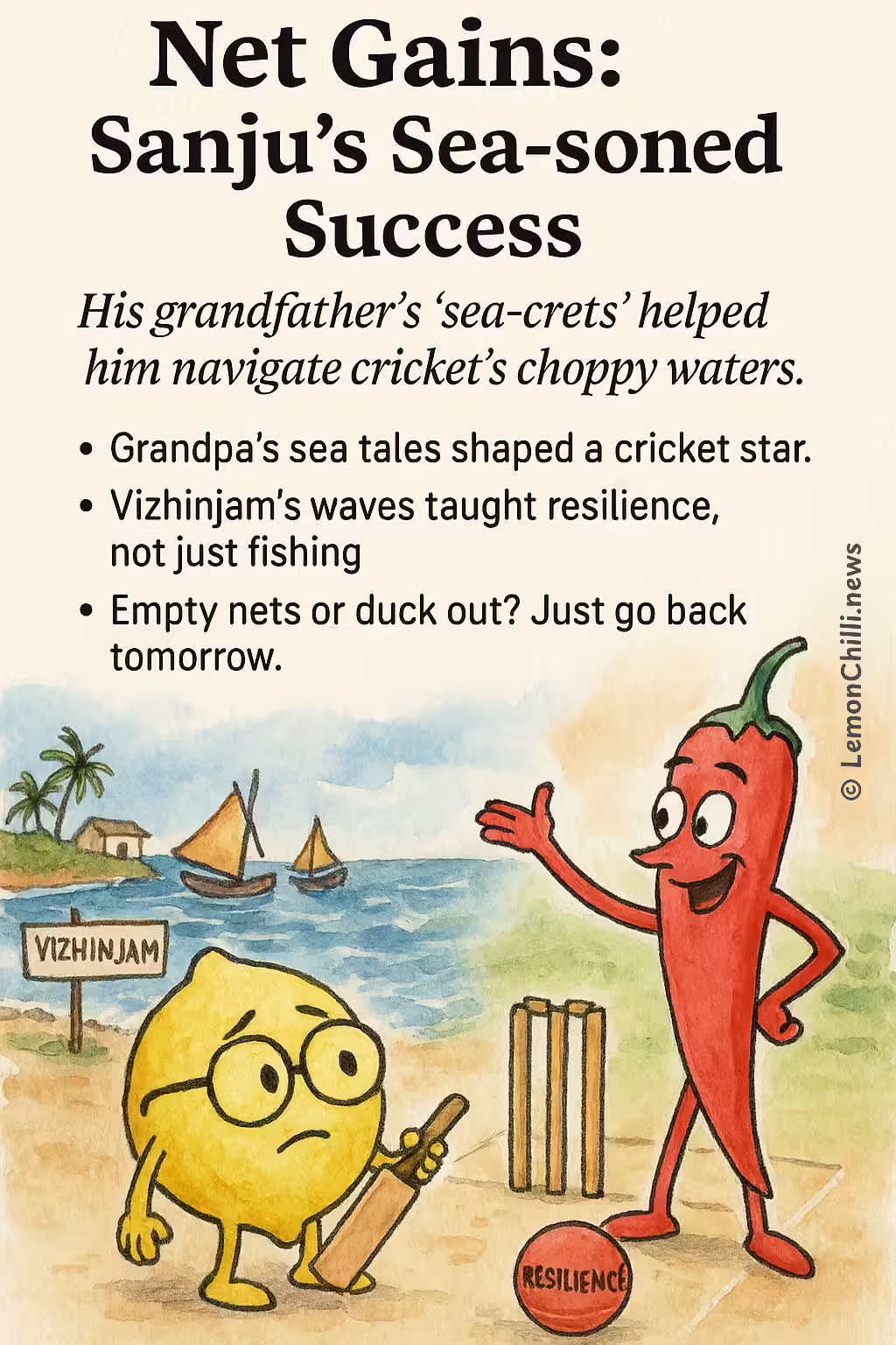 Net Gains: Sanju's Sea-soned Success