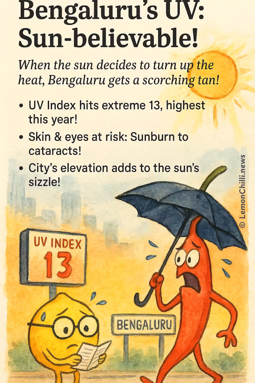 Bengaluru's UV: Sun-believable!