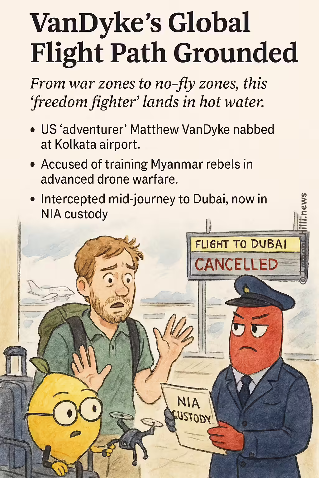 VanDyke's Global Flight Path Grounded