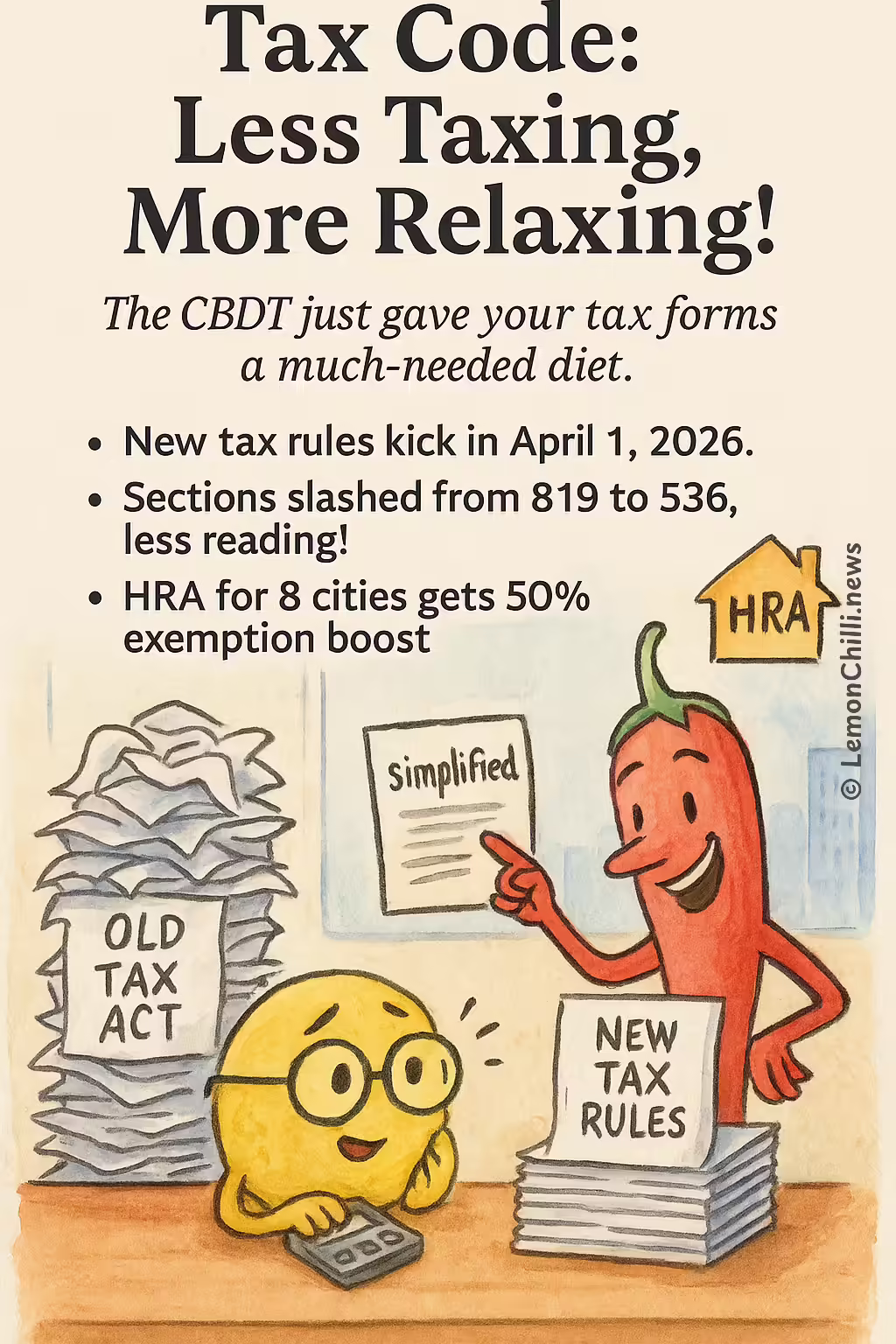 Tax Code: Less Taxing, More Relaxing!