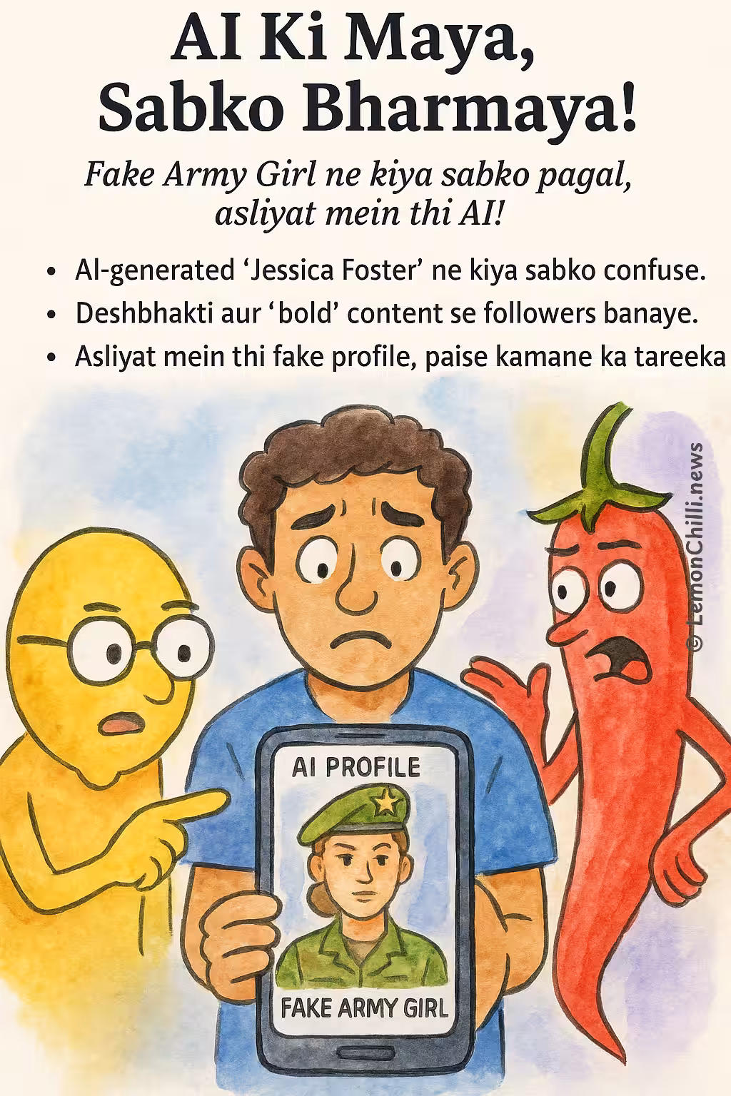 AI Ki Maya, Sabko Bharmaya!