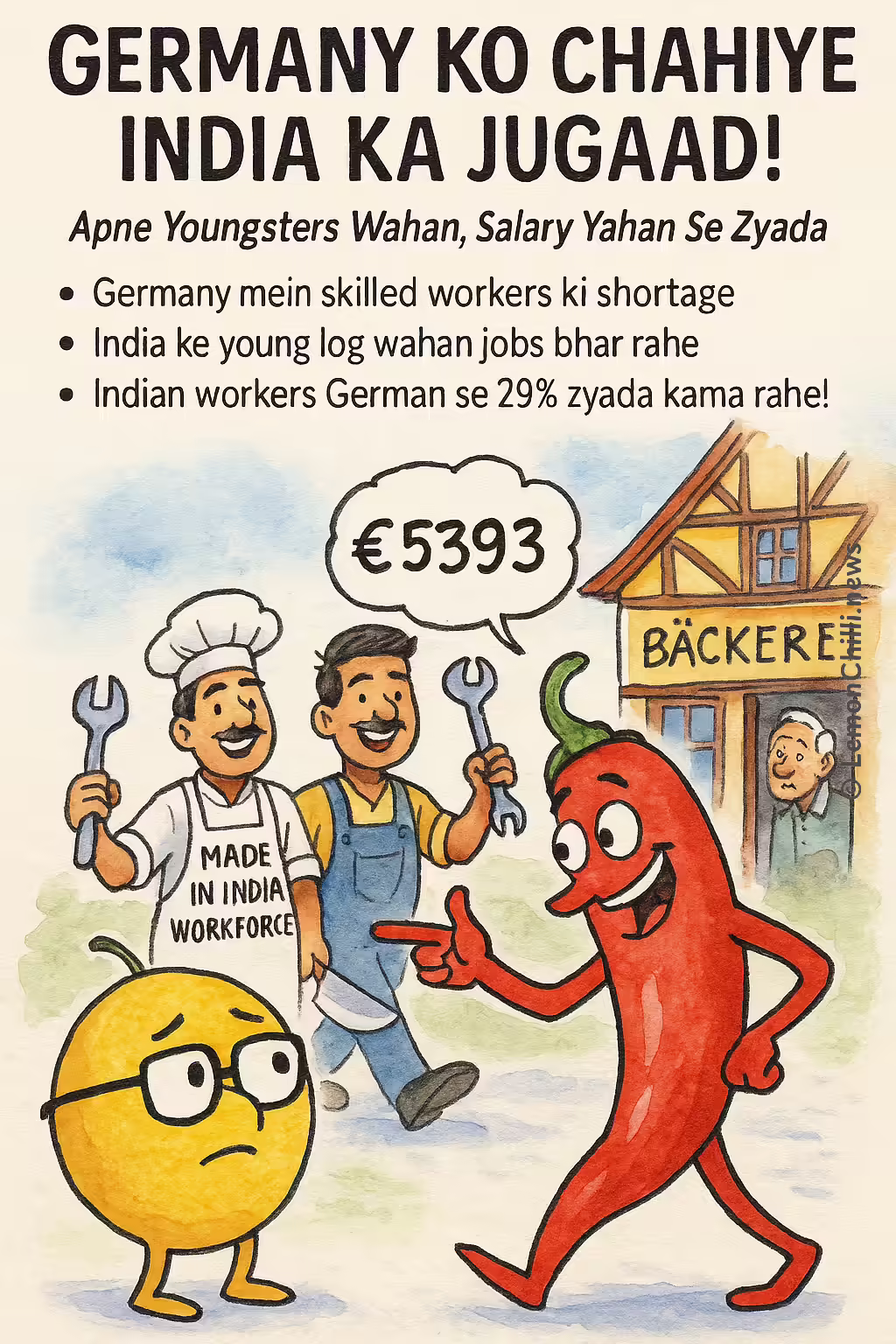 GERMANY KO CHAHIYE INDIA KA JUGAAD!
