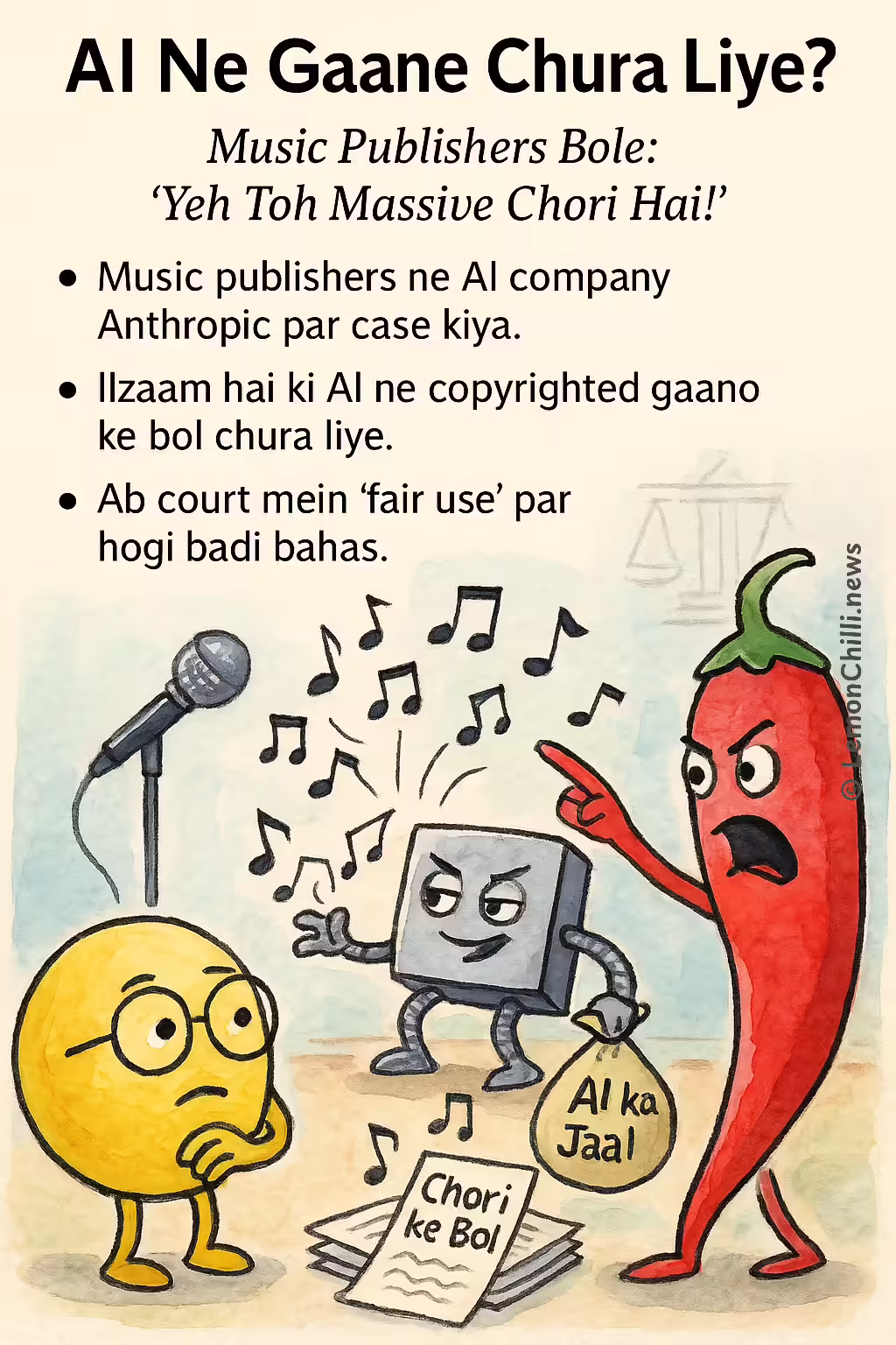 AI Ne Gaane Chura Liye?