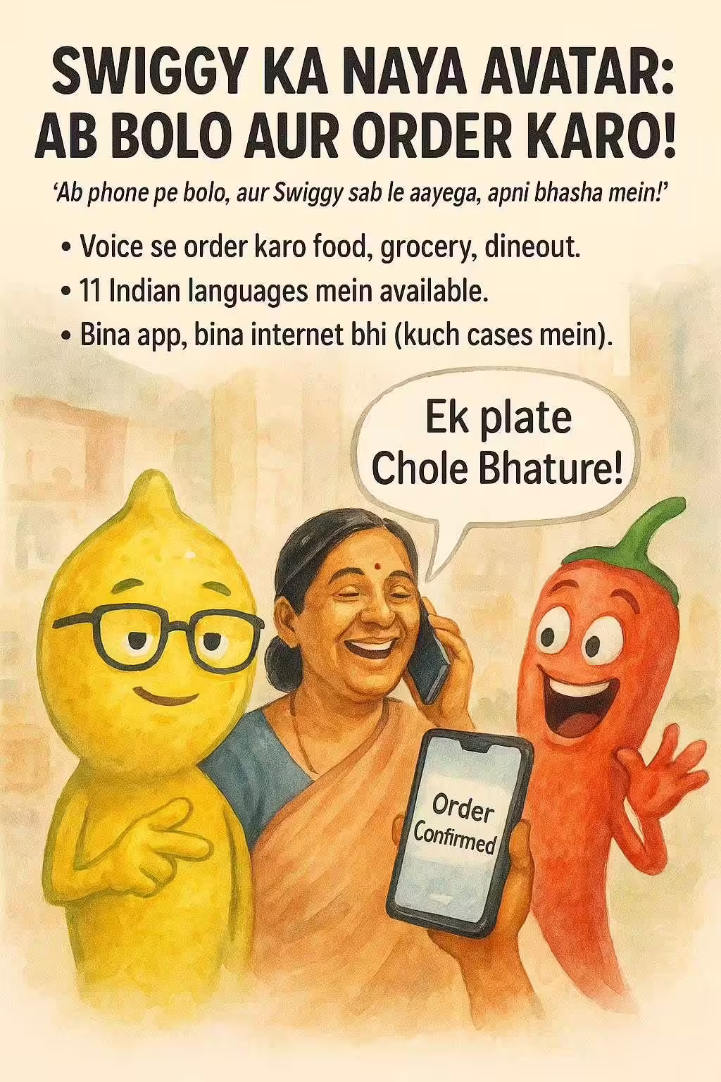 Swiggy Ka Naya Avatar: Ab Bolo Aur Order Karo!