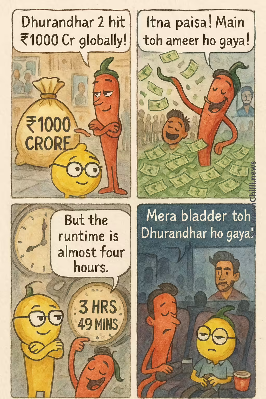 Ranveer's Dhurandhar 2: Long Film, Longer Queues!