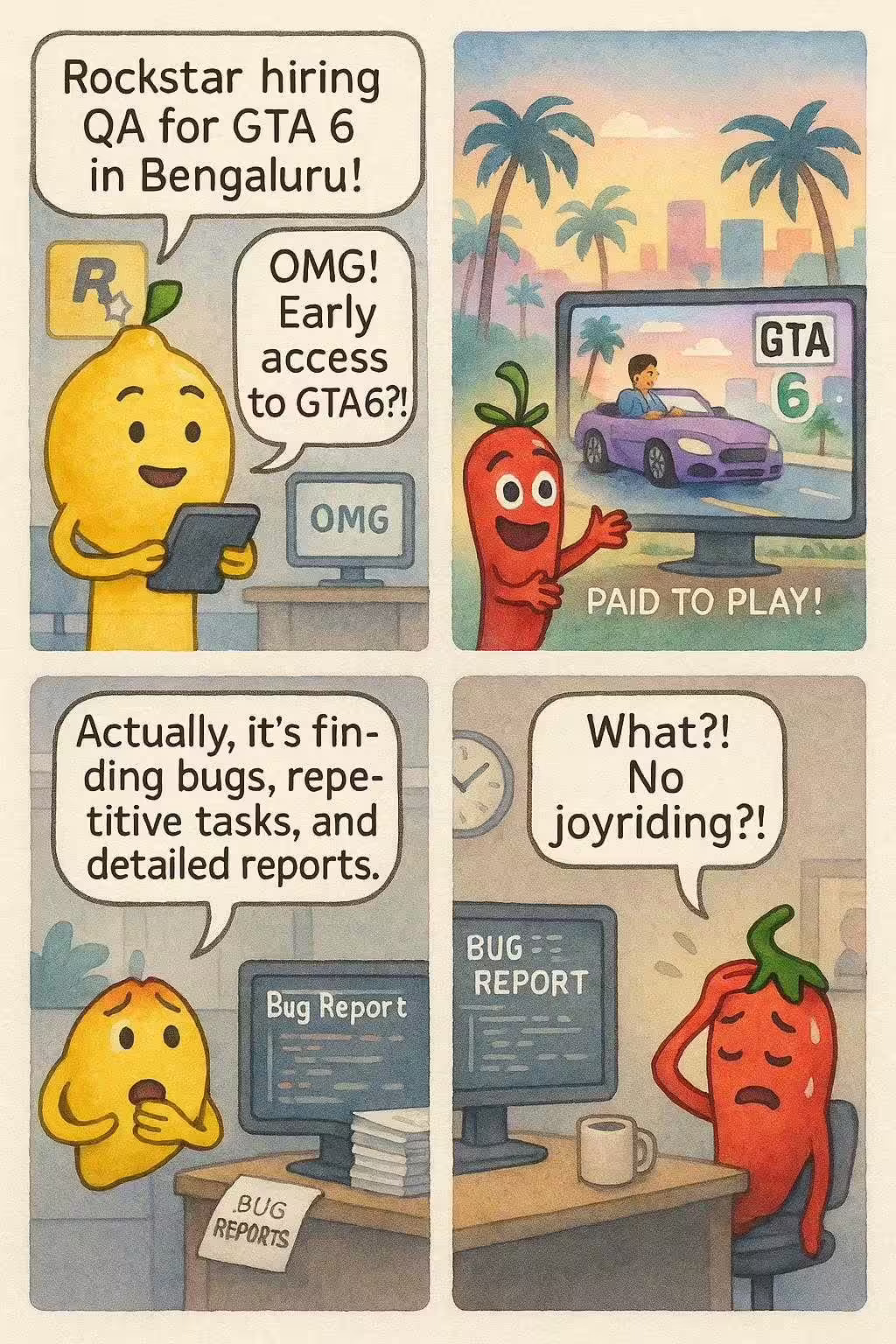 GTA 6 QA: Dream Job?