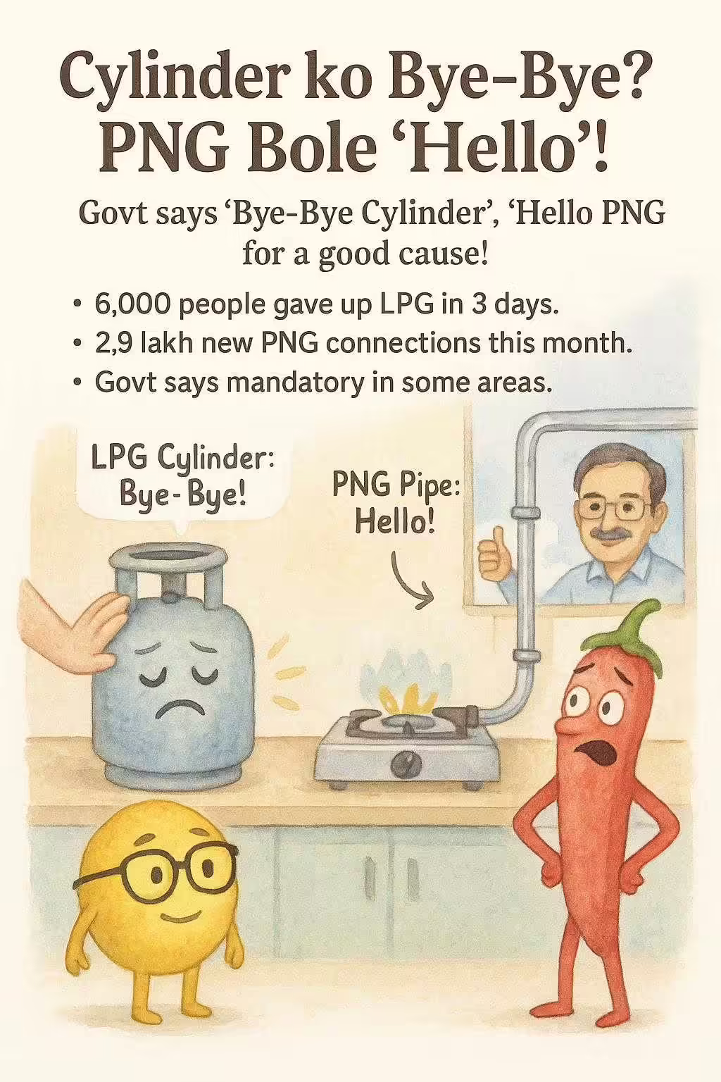 Cylinder ko Bye-Bye? PNG Bole 'Hello'!