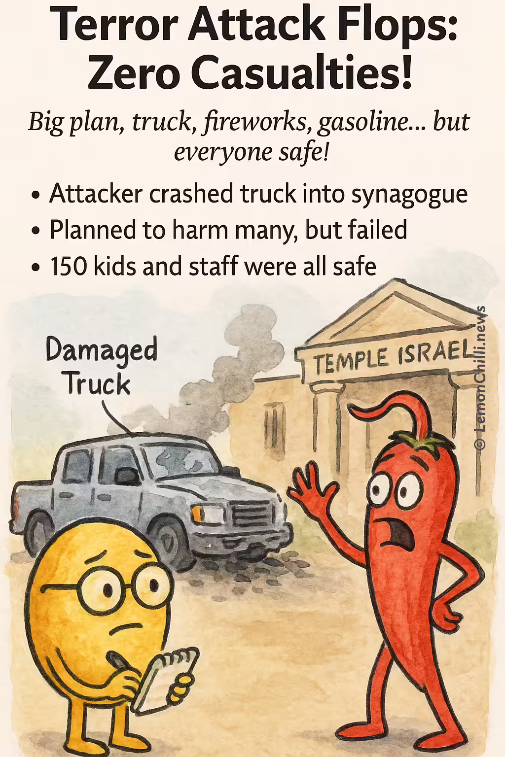 Terror Attack Flops: Zero Casualties!