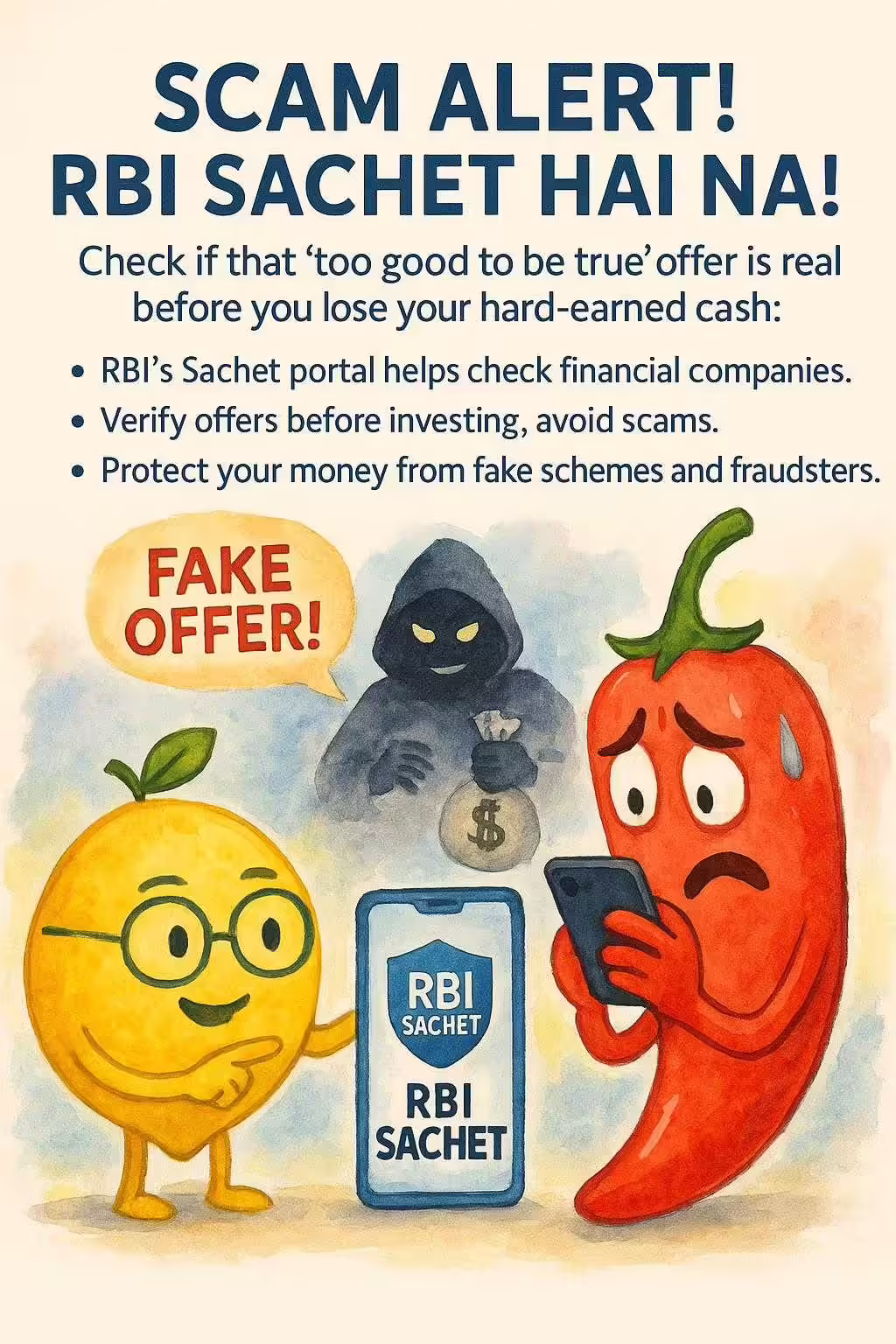 Scam Alert! RBI Sachet Hai Na!