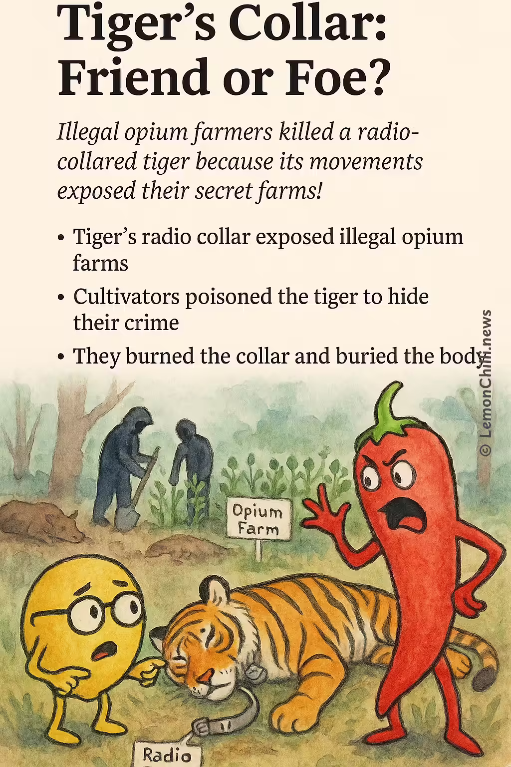 Tiger's Collar: Friend or Foe?