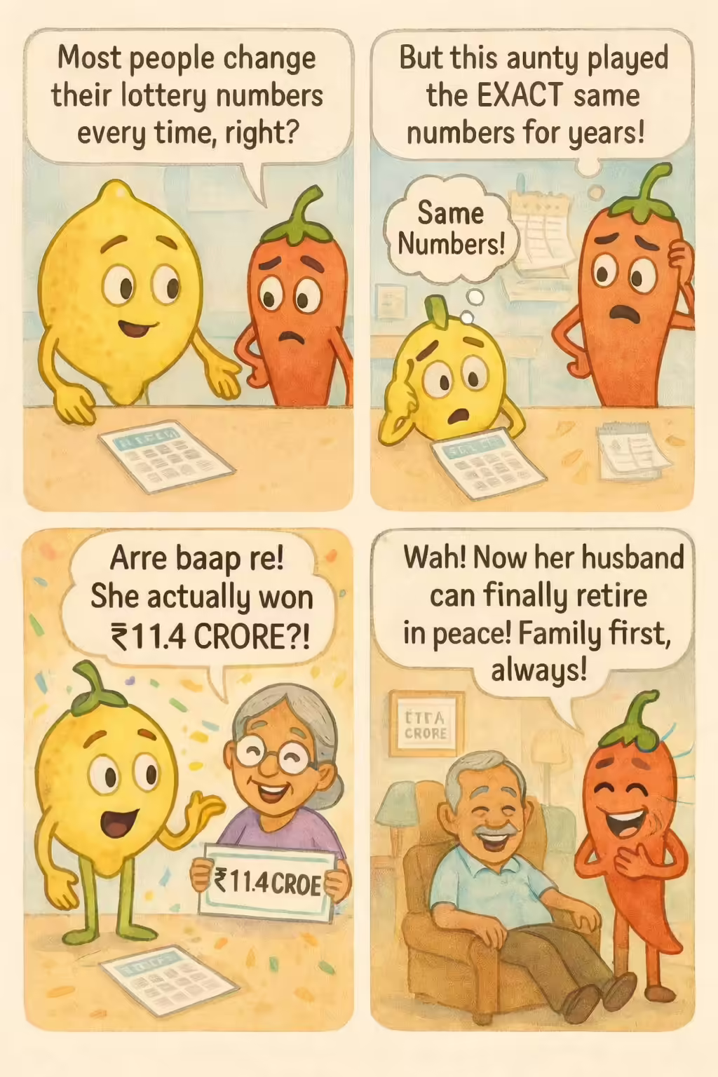 Aunty Ji's Lottery Jugaad!