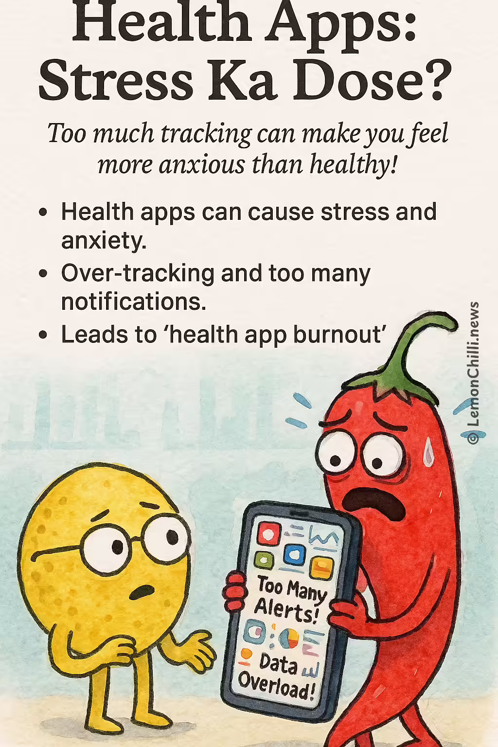 Health Apps: Stress Ka Dose?