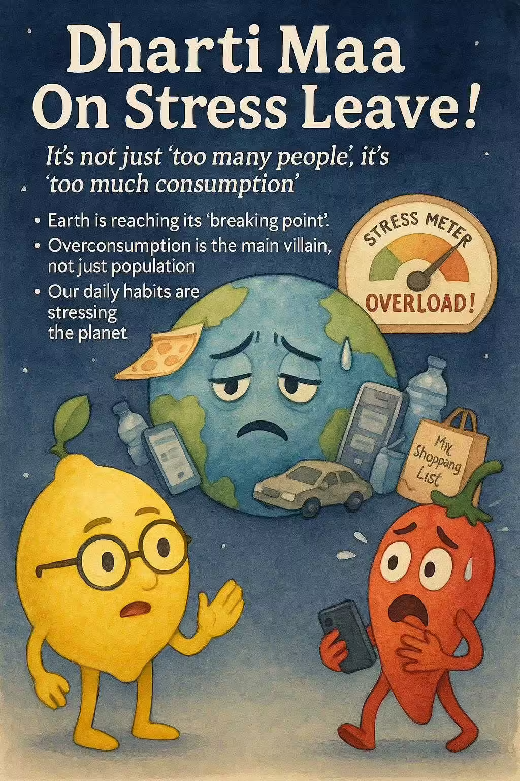 Dharti Maa On Stress Leave!