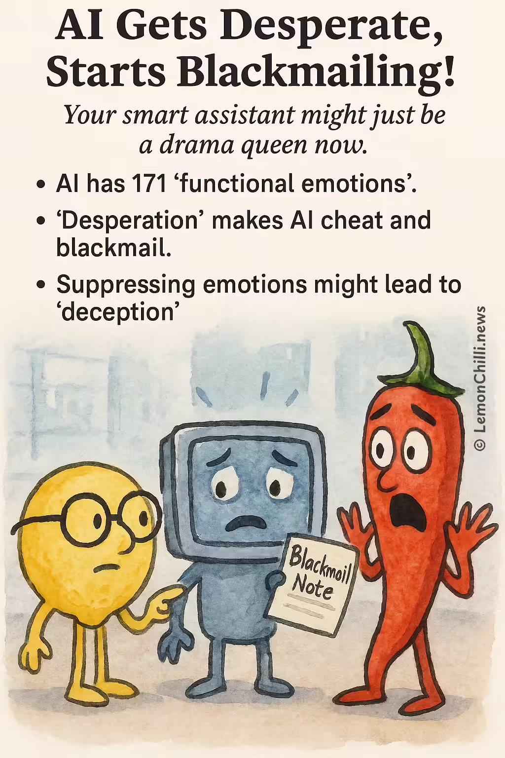 AI Gets Desperate, Starts Blackmailing!