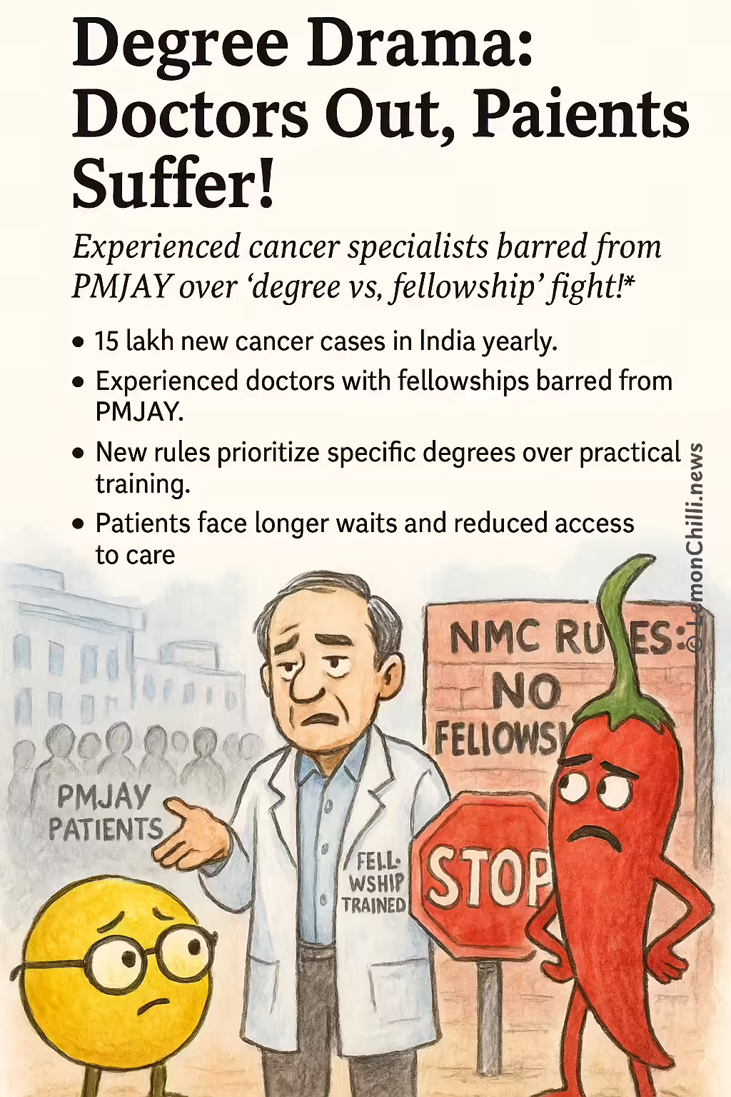 Degree Drama: Doctors Out, Patients Suffer!