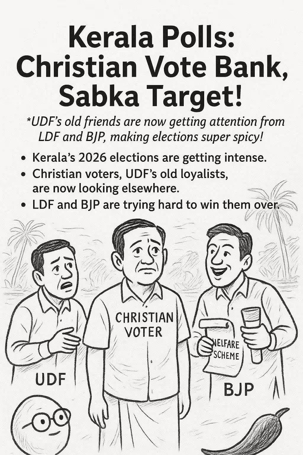 Kerala Polls: Christian Vote Bank, Sabka Target!