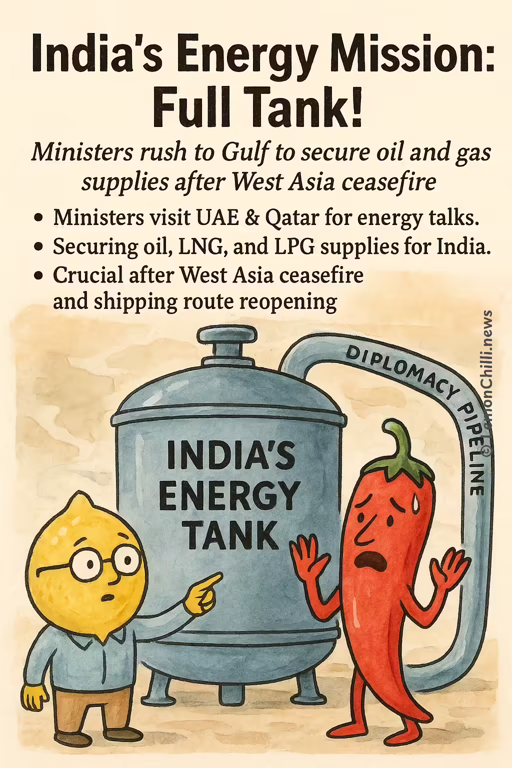 India's Energy Mission: Full Tank!