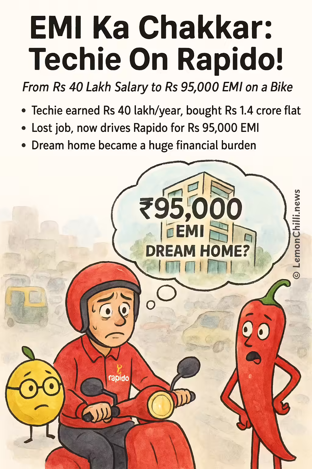 EMI Ka Chakkar: Techie On Rapido!